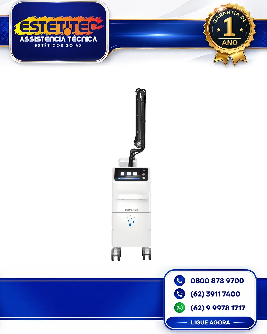 ASSISTÊNCIA TÉCNICA ASCLEPION MCL29 DERMABLATE RIO DE JANEIRO