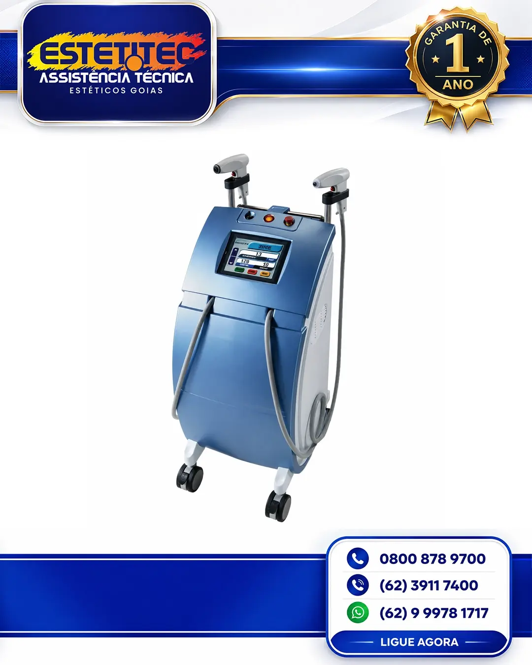CONSERTO ALMA LASER ACCENT XL CURITIBA