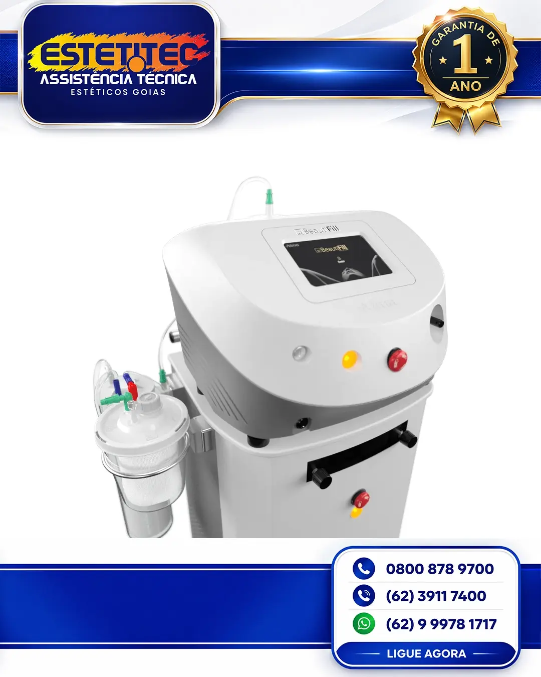 CONSERTO ALMA LASER BEAUTIFILL CUIABÁ