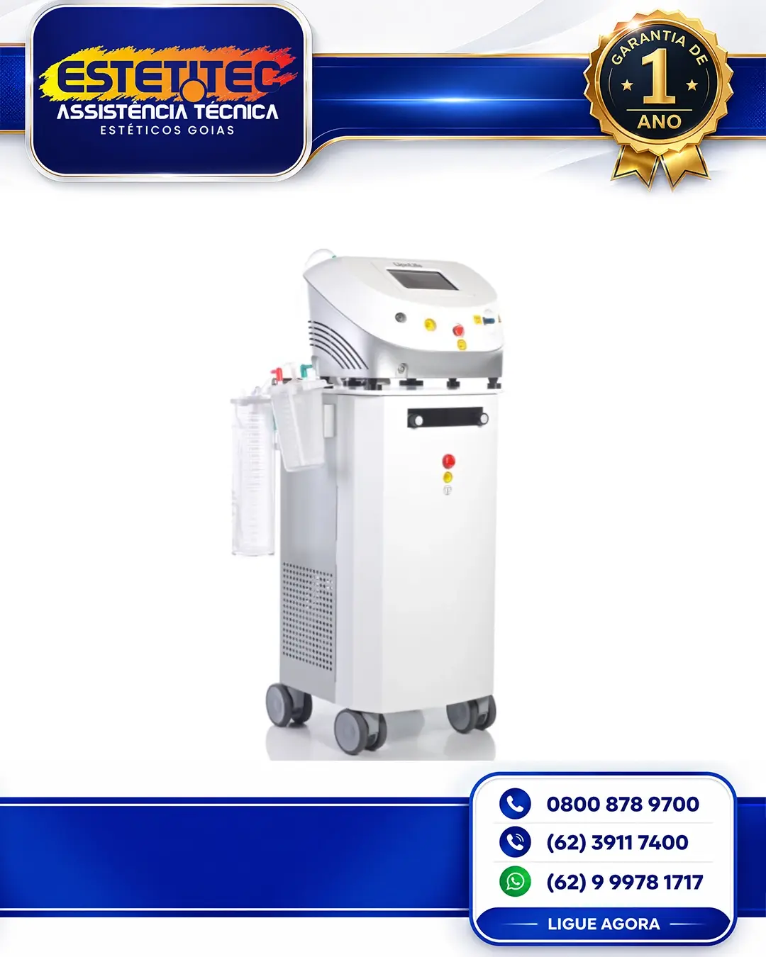CONSERTO ALMA LASER LIPOLIFE FLORIANÓPOLIS