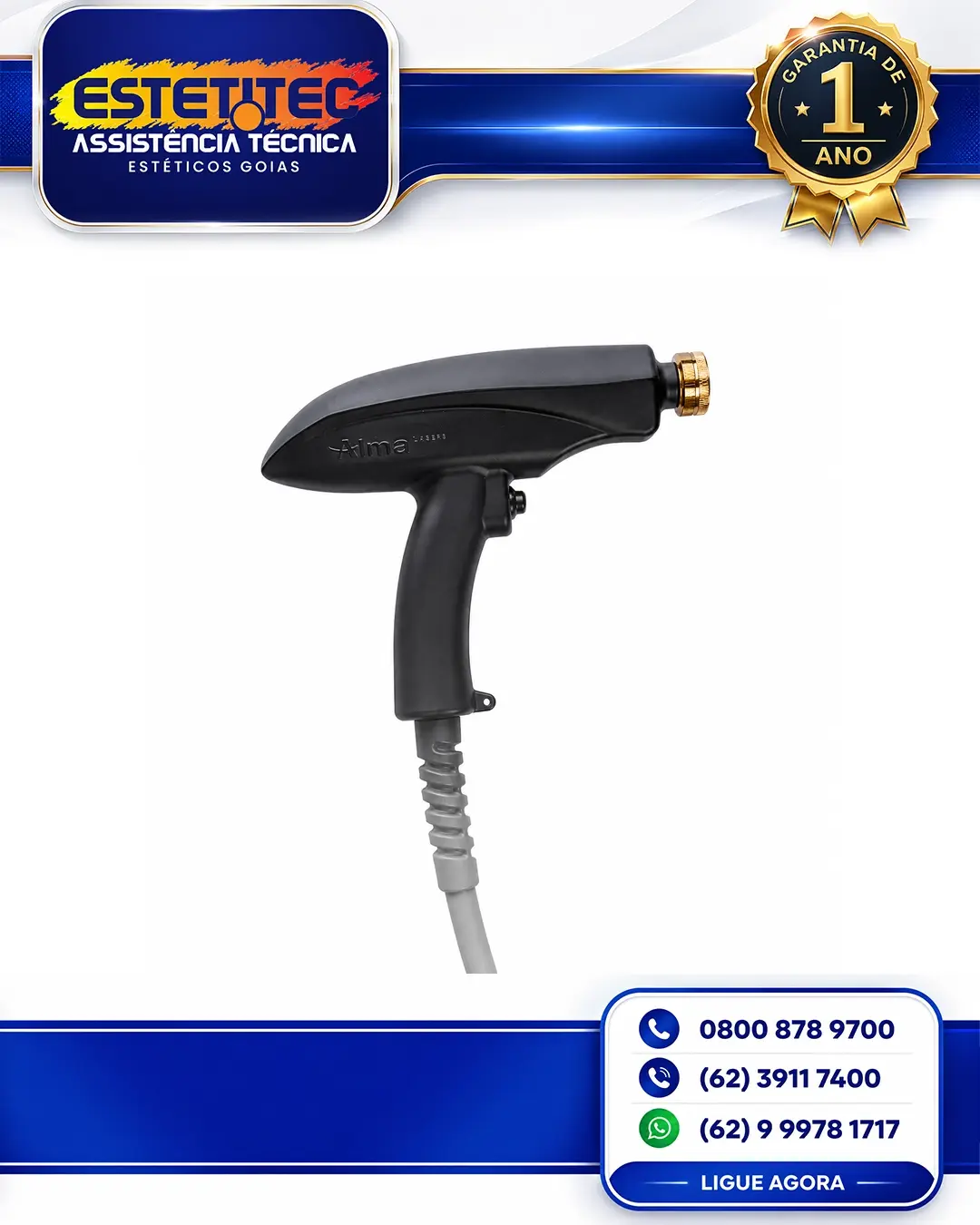 CONSERTO ALMA LASER OPUS UNIFACE PARANÁ