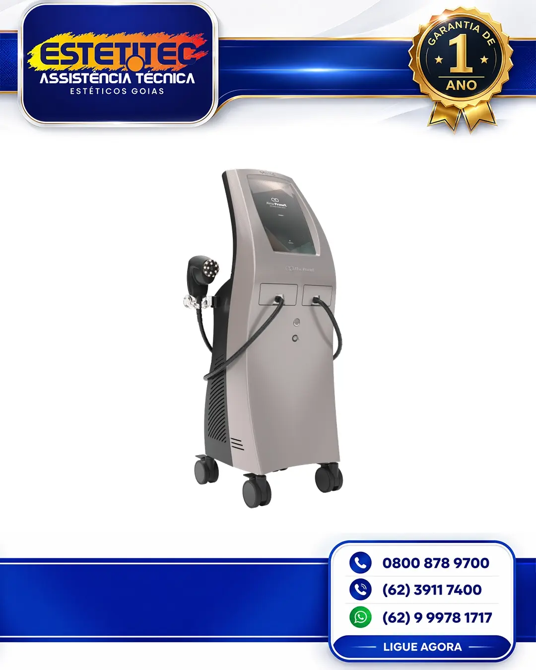CONSERTO ALMA LASER PRIME X CURITIBA