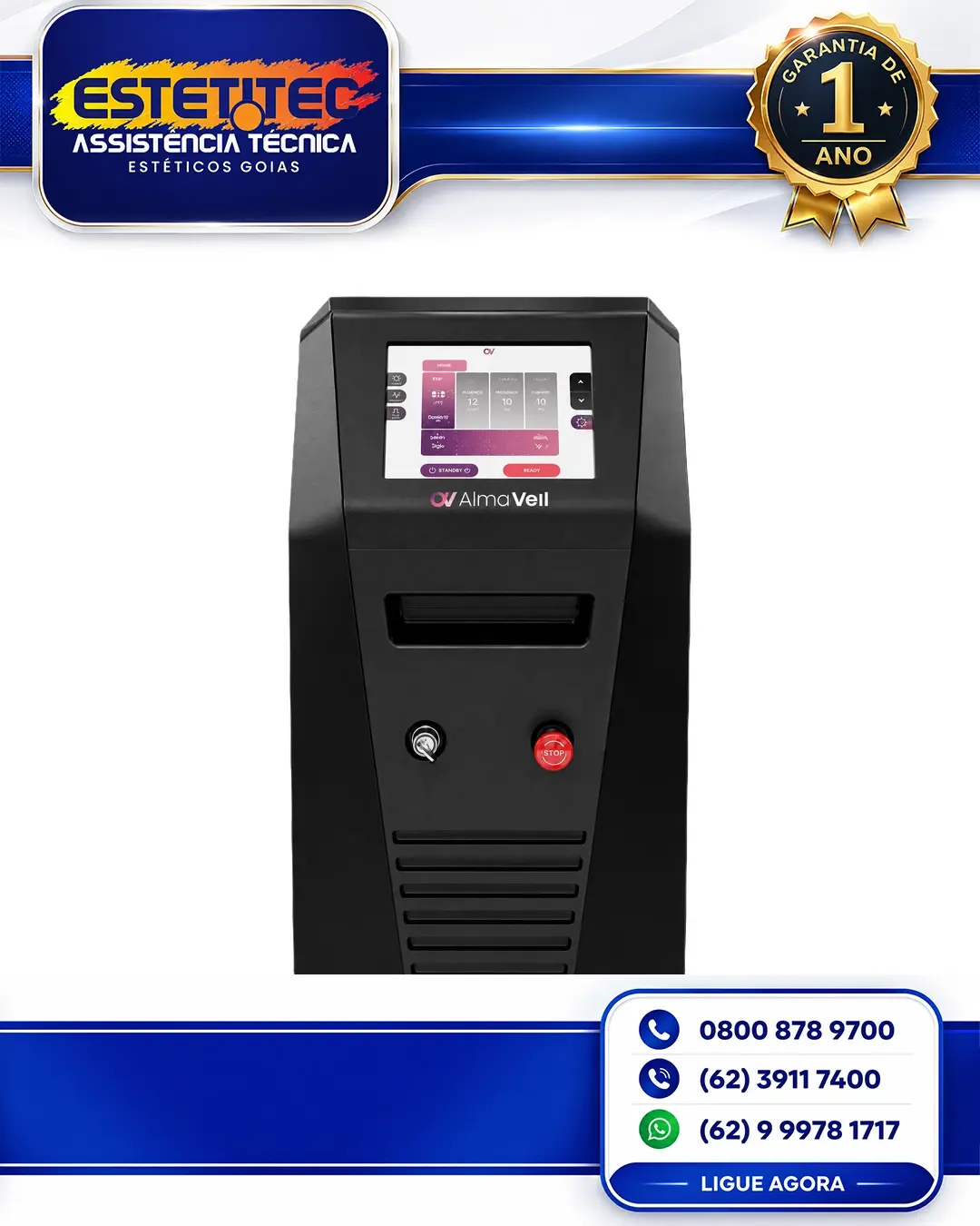 CONSERTO ALMA LASER VEIL MATO GROSSO