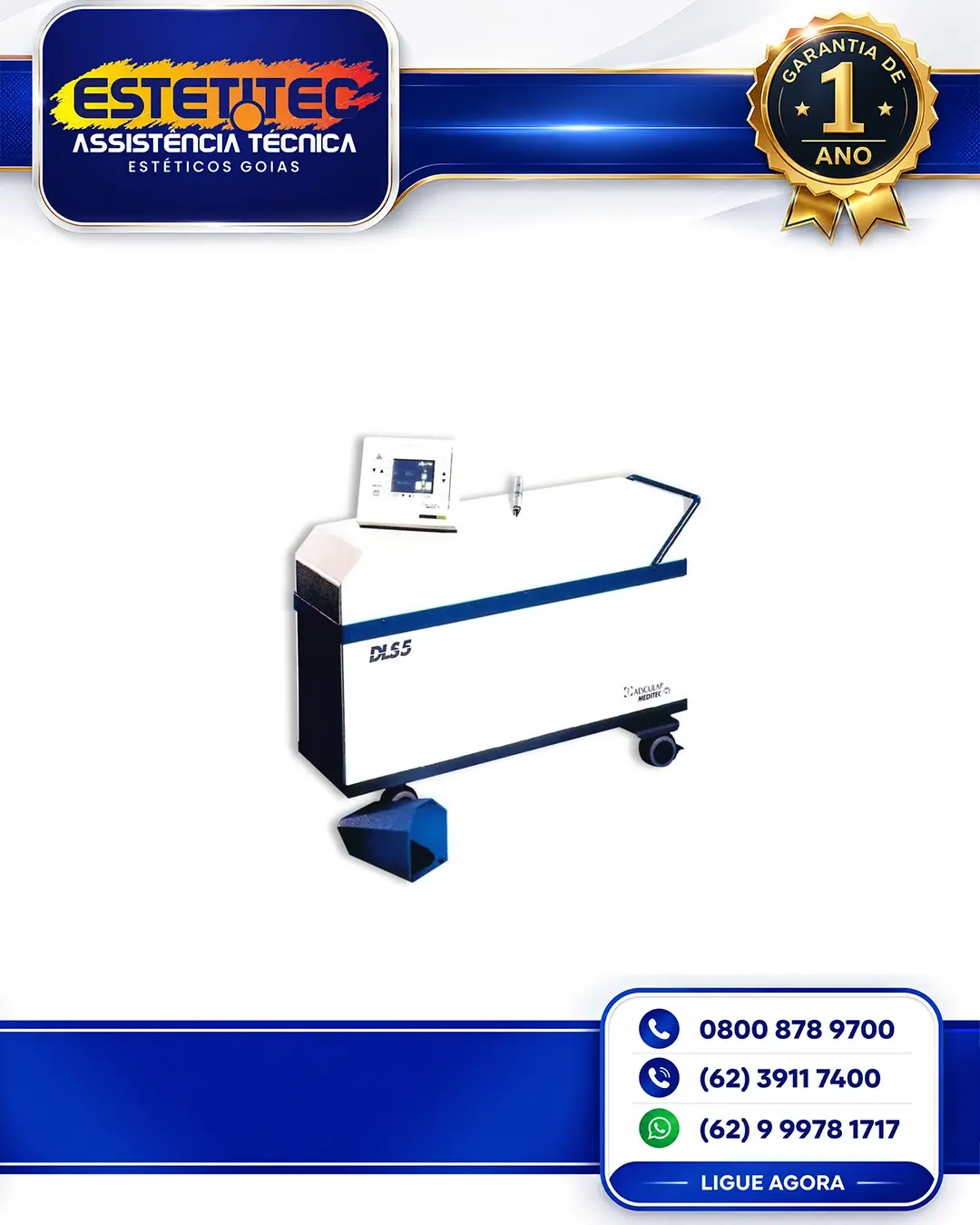 CONSERTO ASCLEPION DERMASTAR NO BRASIL
