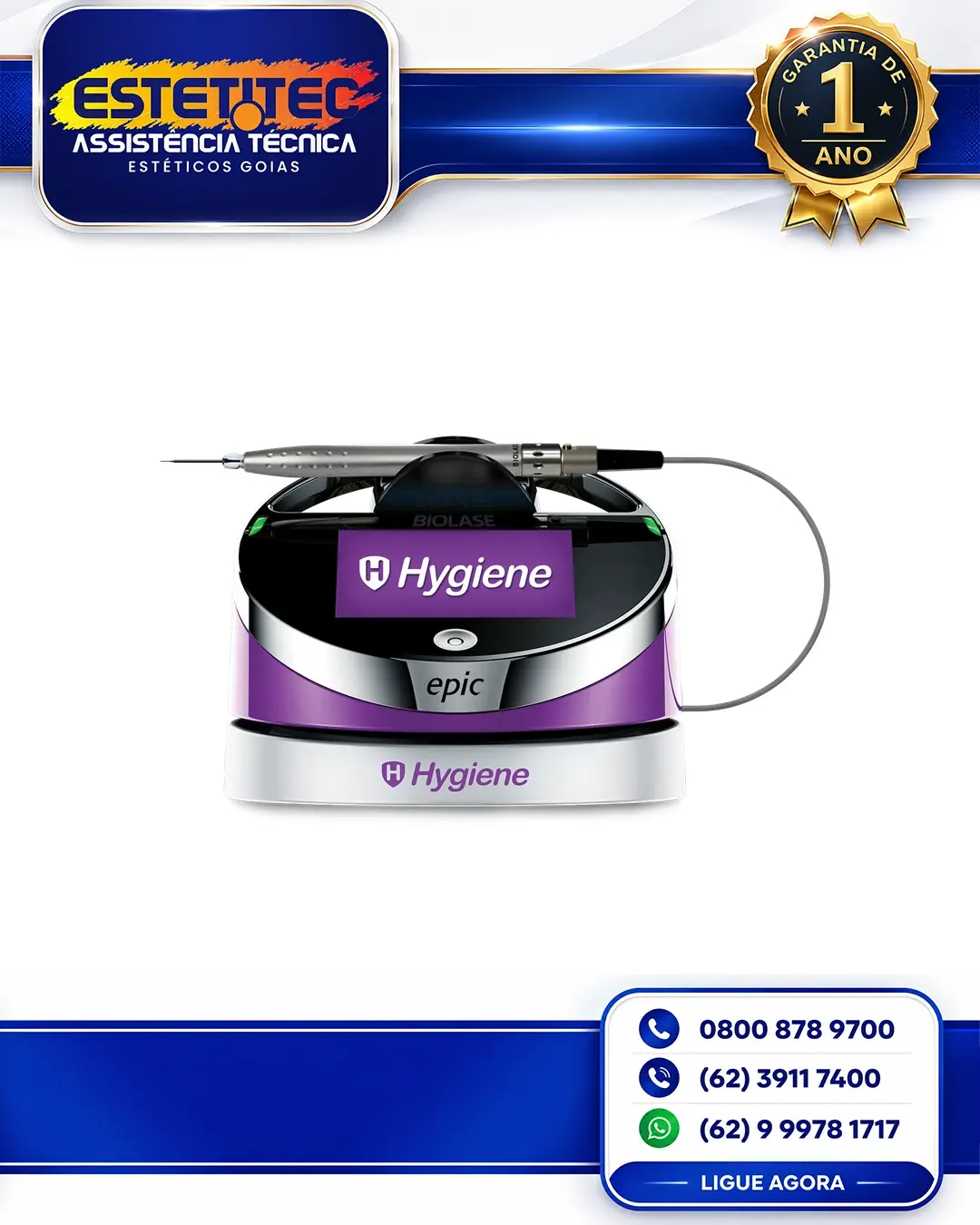 CONSERTO BIOLASE EPIC HYGIENE MATO GROSSO