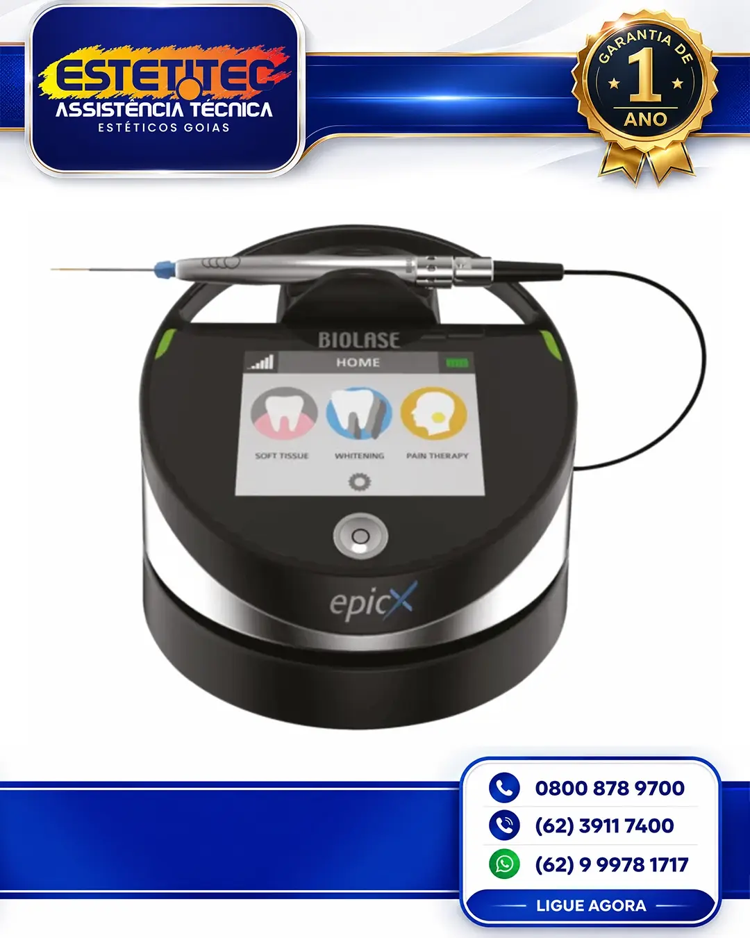 CONSERTO BIOLASE EPIC X MATO GROSSO