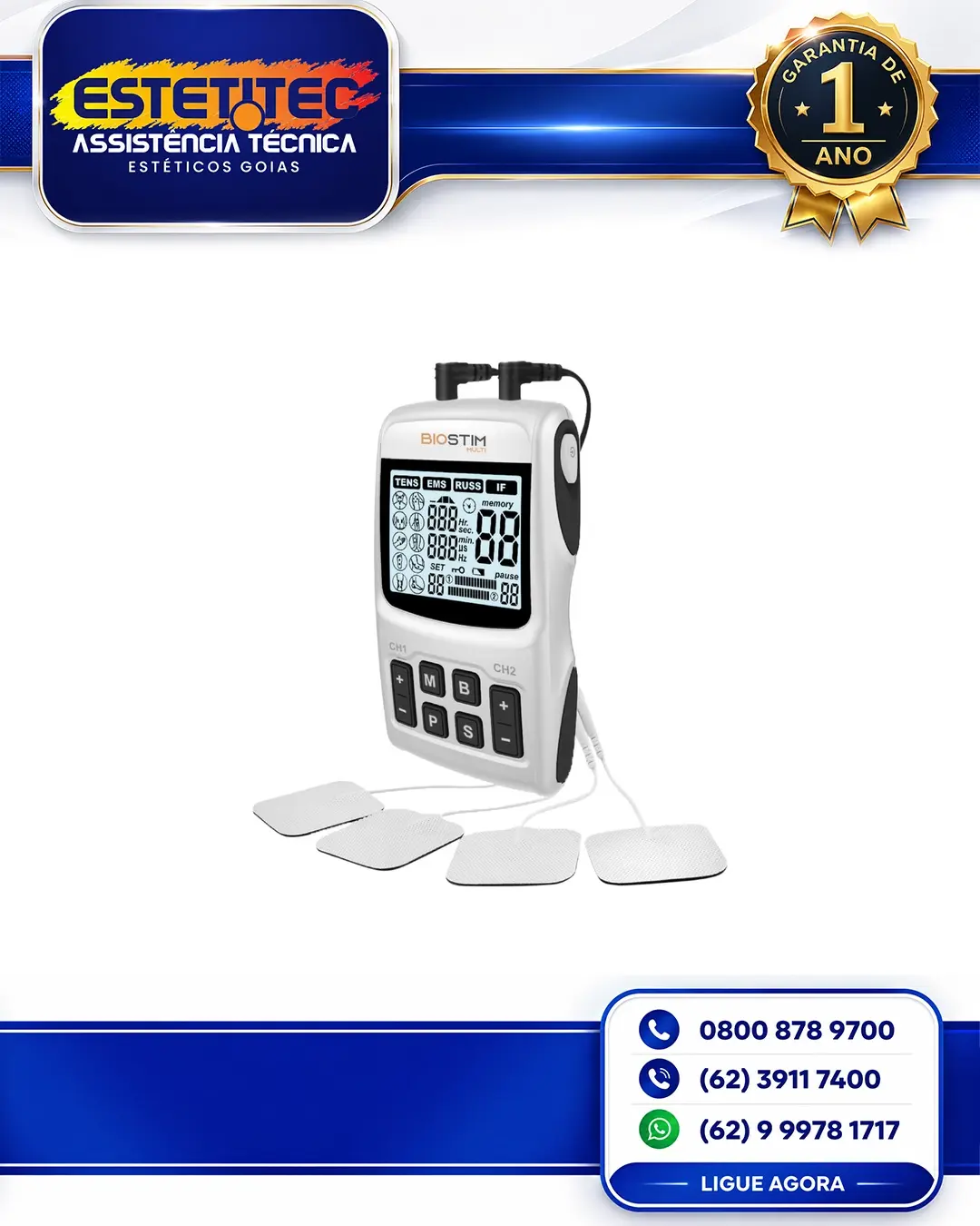 CONSERTO BIOSET BIOSTIM MULTI RIO GRANDE DO SUL