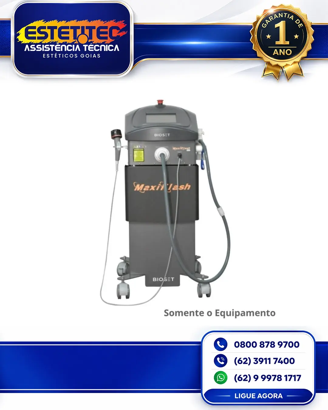 CONSERTO BIOSET MAGNI ICE YAG RIO DE JANEIRO