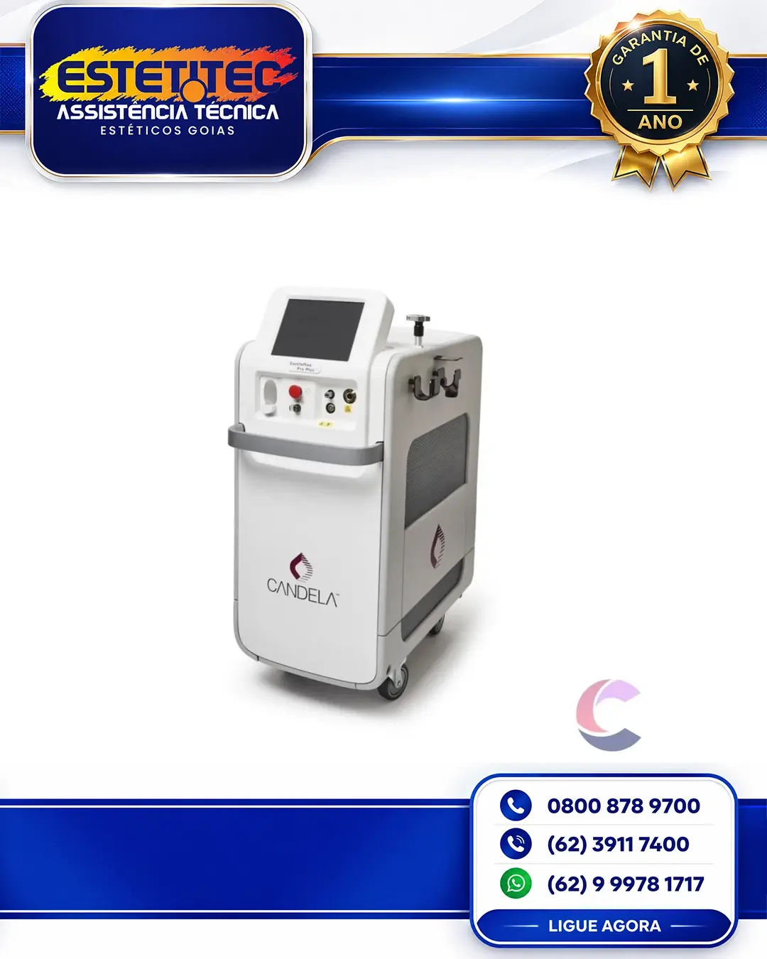 CONSERTO CANDELA GENTLEMAX PORTO ALEGRE