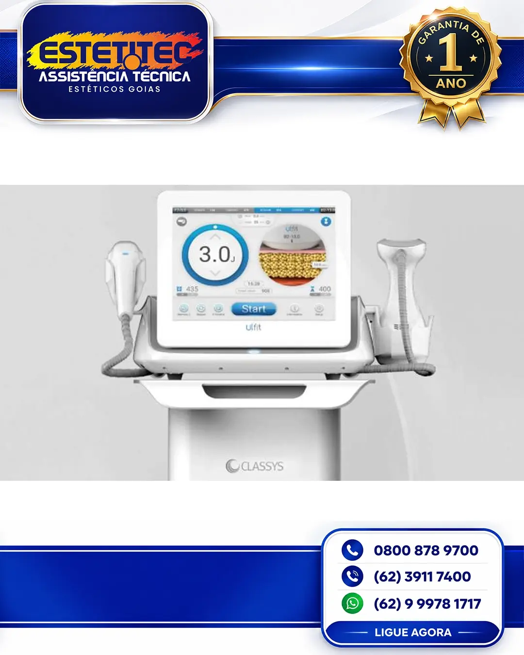 CONSERTO CLASSYS ULFIT BRASÍLIA