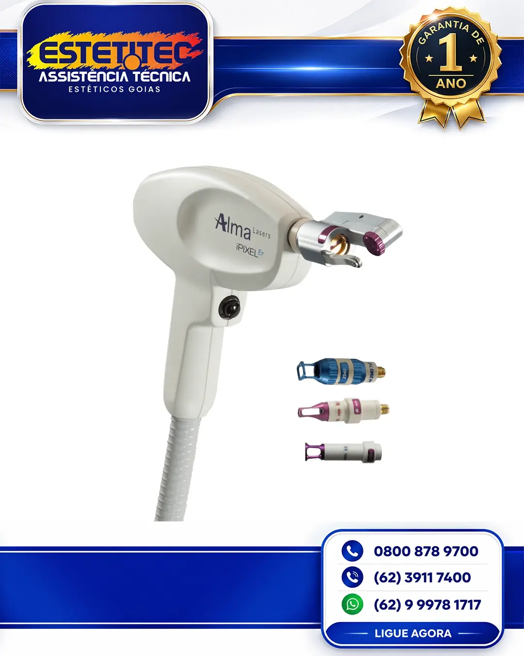 CONSERTO DE ALMA LASER HARMONY ACNE SANTA CATARINA