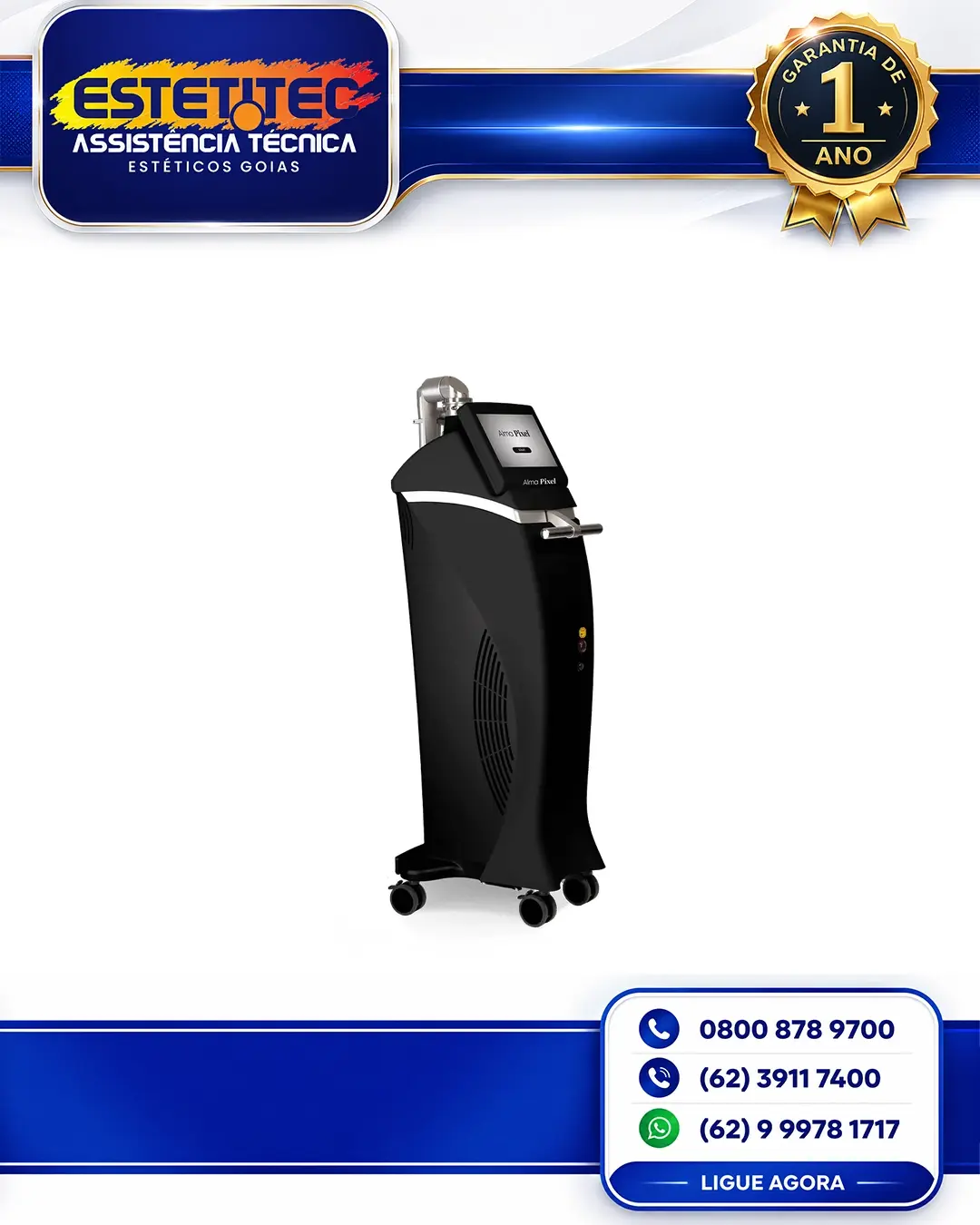 CONSERTO DE ALMA LASER PIXEL PORTO ALEGRE