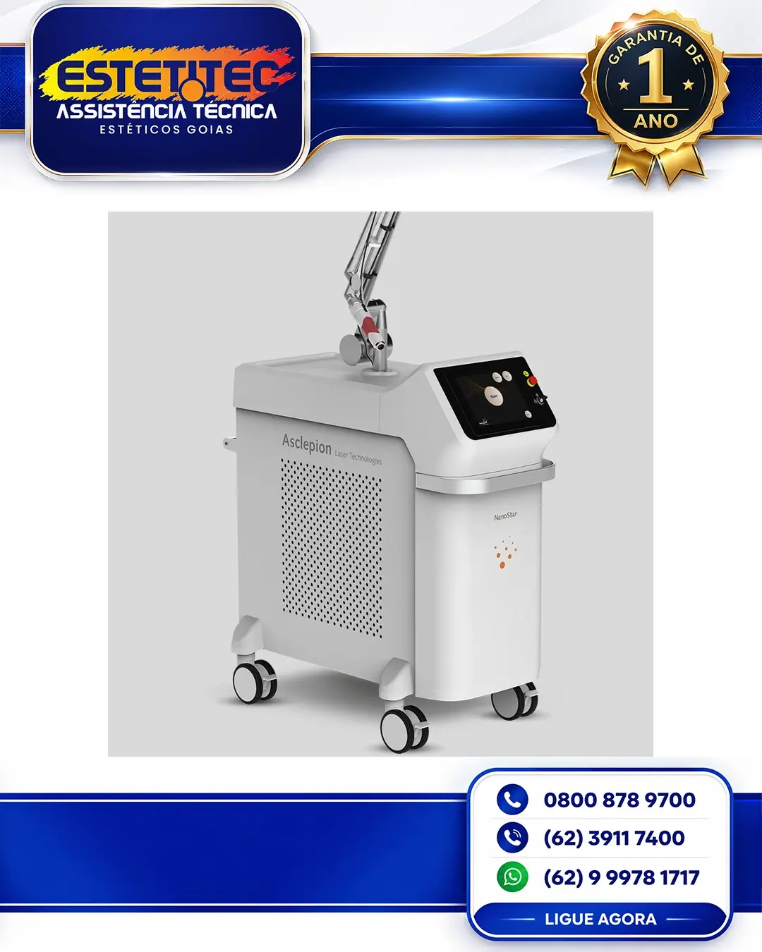CONSERTO DE ASCLEPION NANOSTAR MATO GROSSO