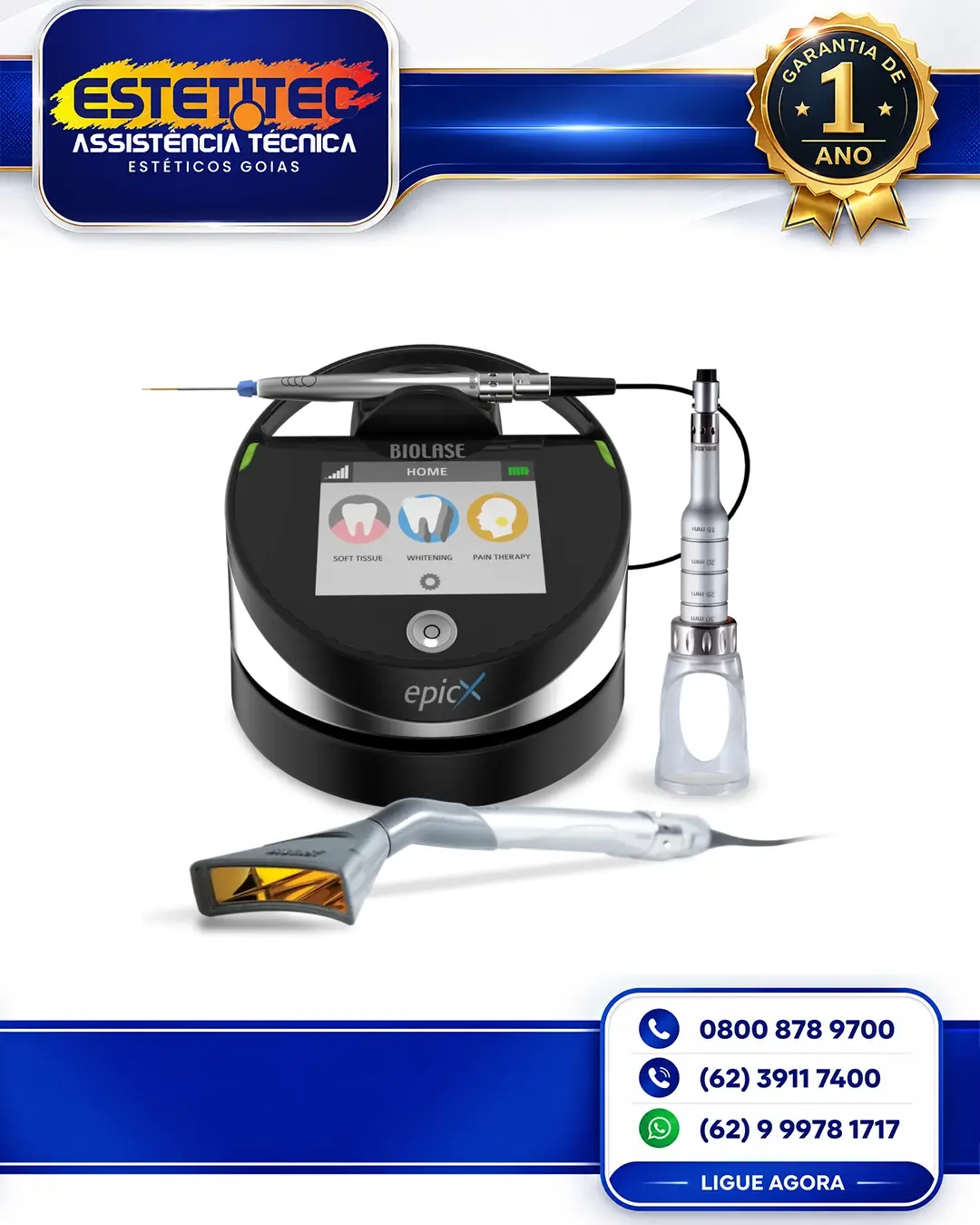 CONSERTO DE BIOLASE EPIC PRO BRASÍLIA