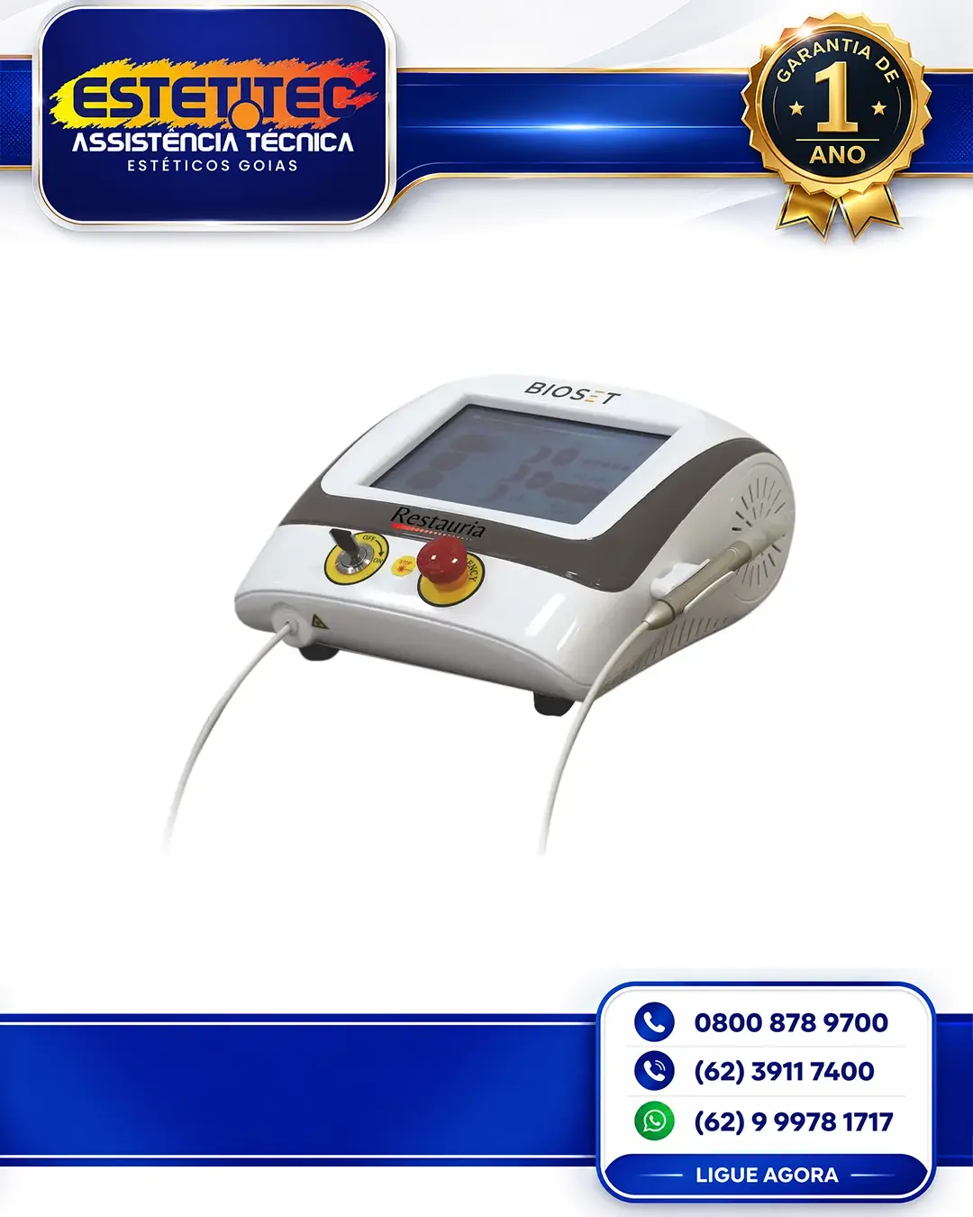 CONSERTO DE BIOSET RESTAURIA FORTALEZA