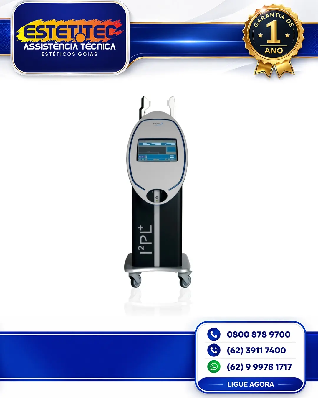 CONSERTO DE CANDELA ELLIPSE IPL BRASIL