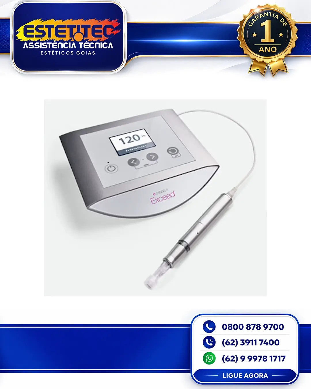 CONSERTO DE CANDELA EXCEED BRASIL