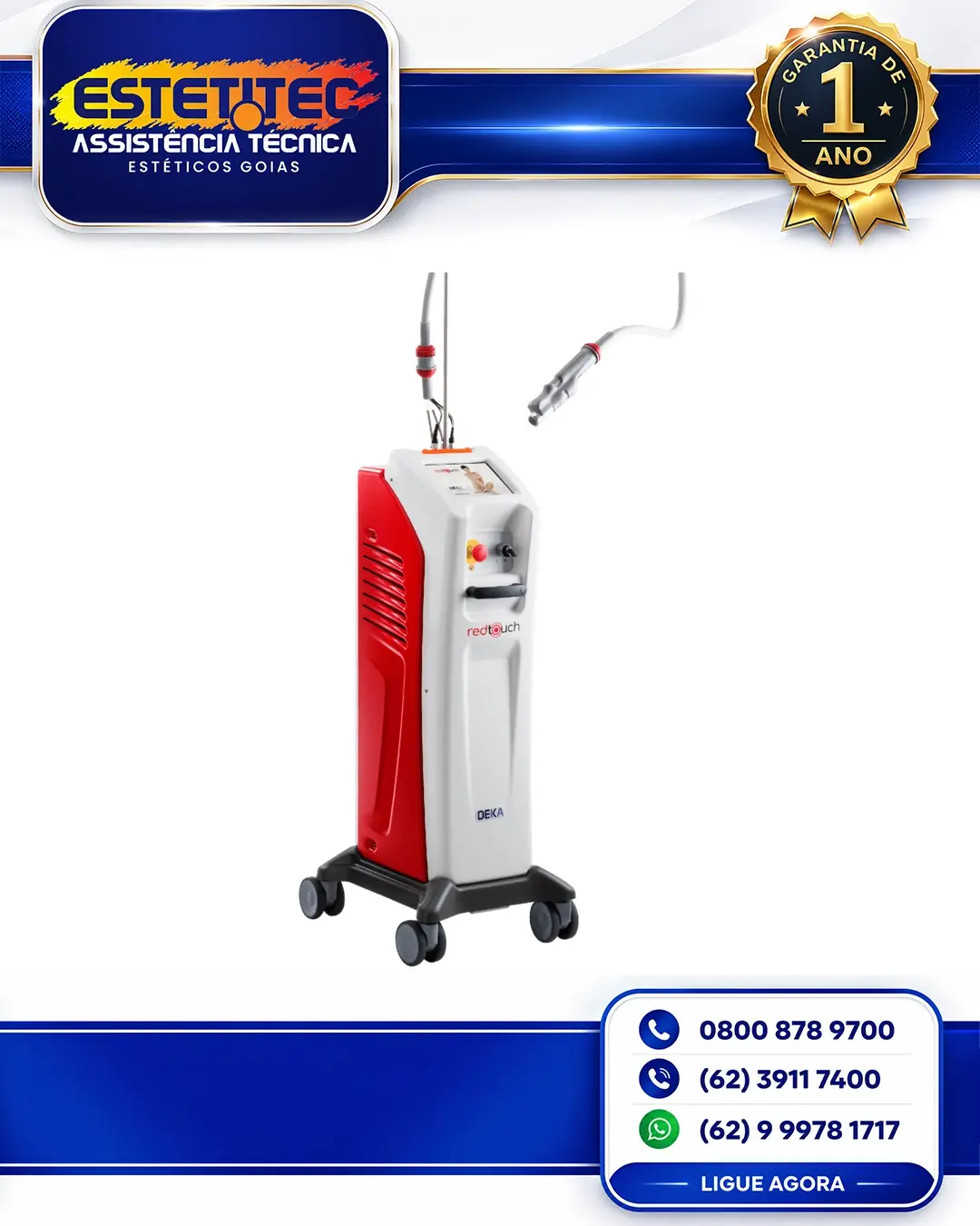 CONSERTO DE DEKA REDTOUCH FORTALEZA