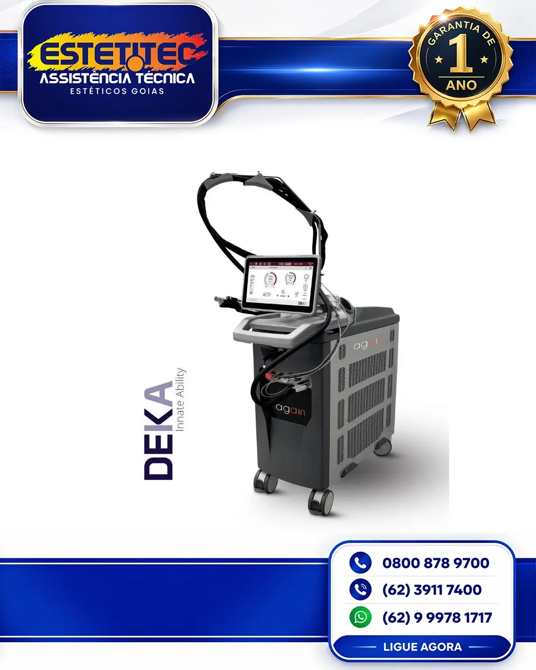 CONSERTO DE DEKA SYNCHRO REPLA Y NO BRASIL