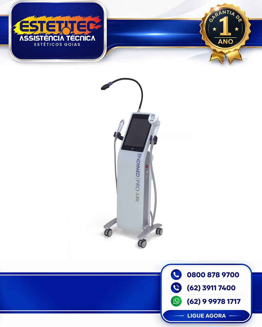 CONSERTO DE ENDYMED PRO MAX GOIÁS