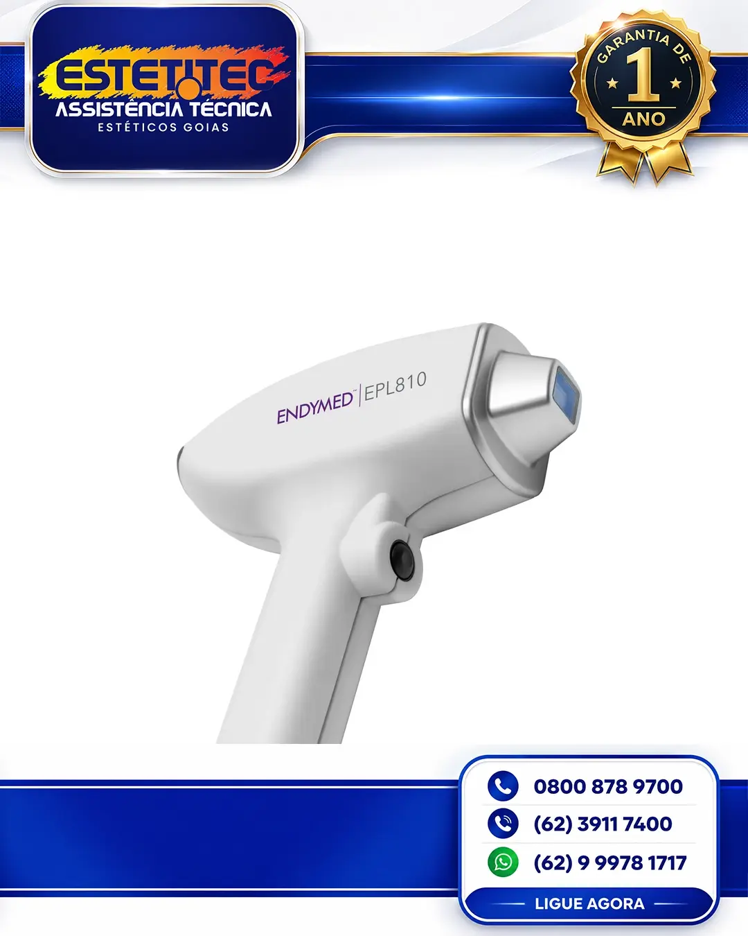 CONSERTO ENDYMED PURE LASER NO BRASIL
