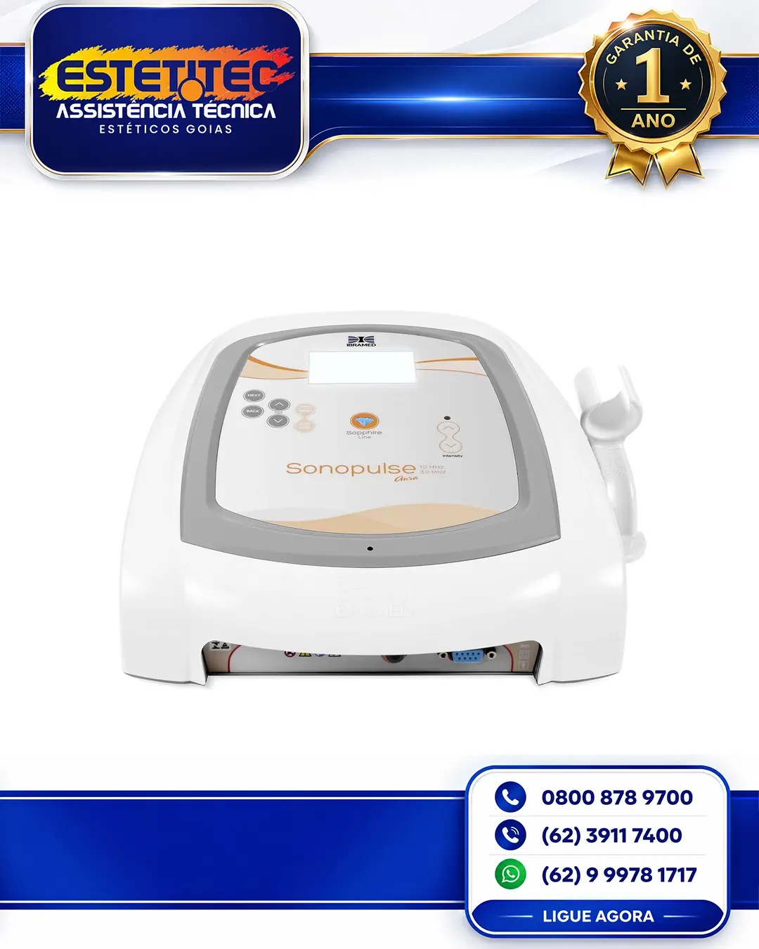 CONSERTO IBRAMED SONOPULSE BRASIL