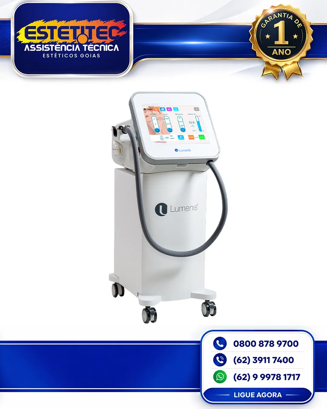 CONSERTO LUMENIS LIGHTSHEER DESIRE FORTALEZA
