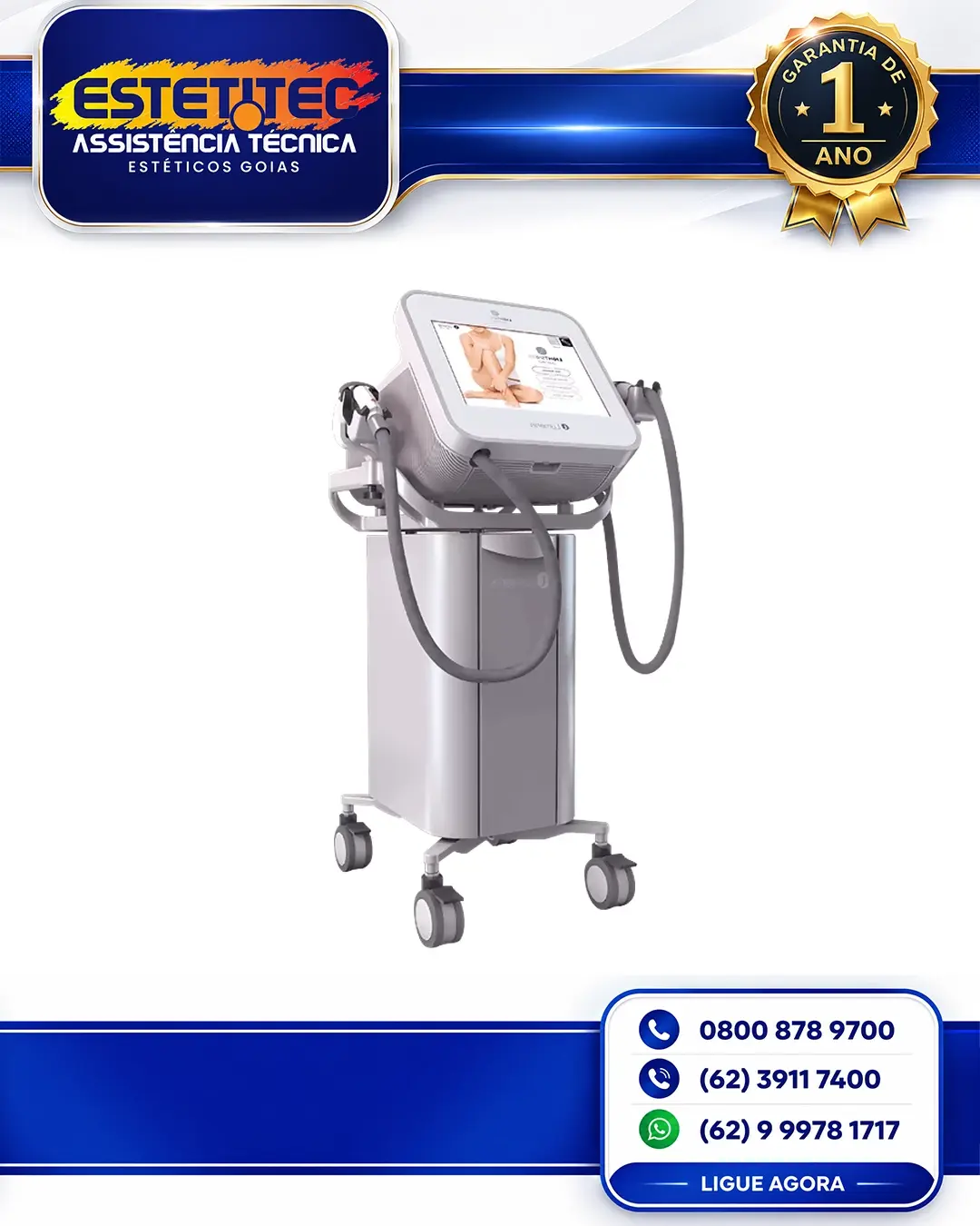CONSERTO LUMENIS LIGHTSHEER QUATTRO GOIÂNIA
