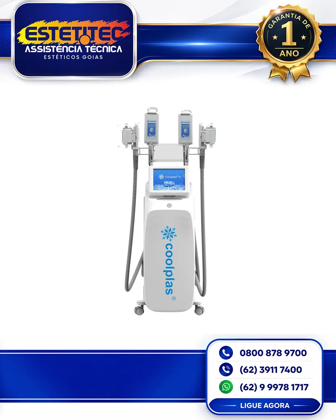 CONSERTO SINCOHEREN COOLPLAS CRYOLIPOLYSIS NO BRASIL