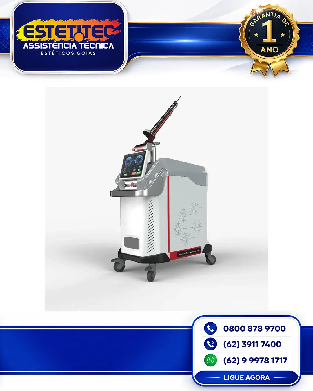 CONSERTO SINCOHEREN PICOSECOND LASER PARANÁ