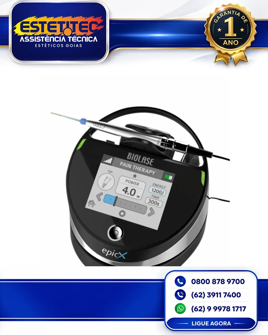 ESPECIALIZADA BIOLASE EPIC V MATO GROSSO DO SUL