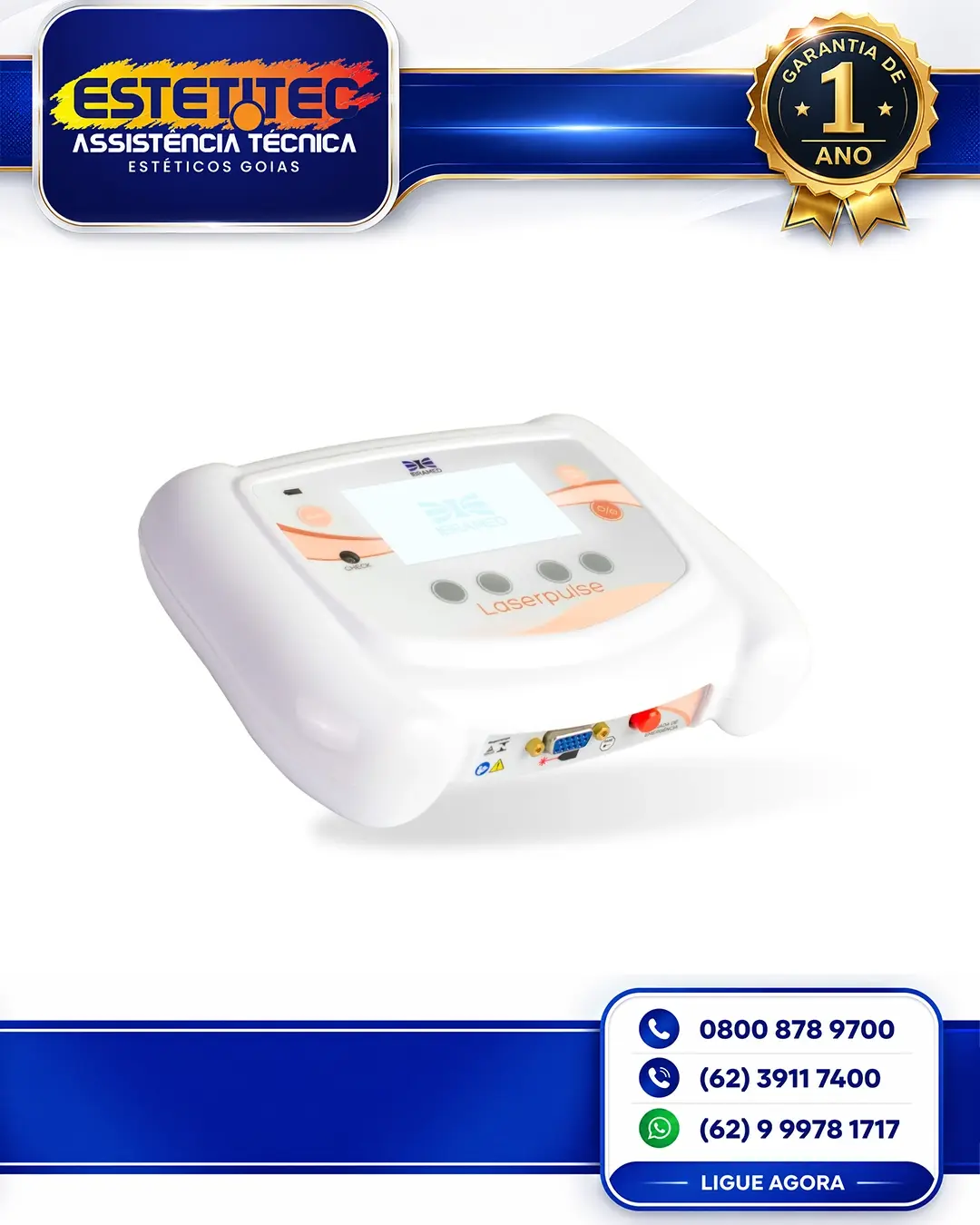 ESPECIALIZADA IBRAMED LASERPULSE PORTABLE CUIABÁ