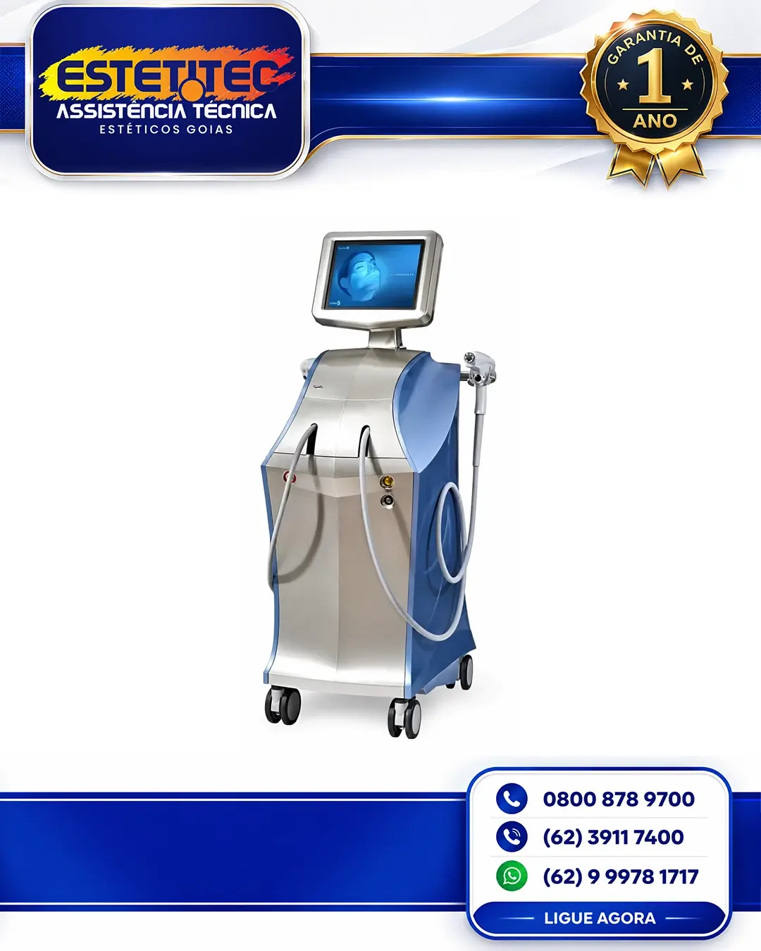 MANUTENÇÃO ALMA LASER ACCENT V SHAPE CURITIBA