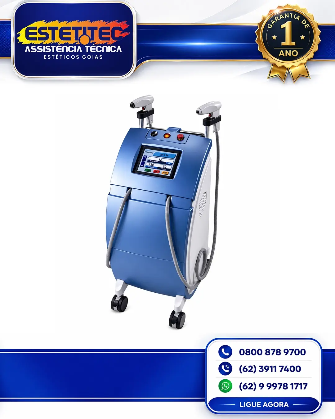 MANUTENÇÃO ALMA LASER HARMONY ACCENT XL NO BRASIL