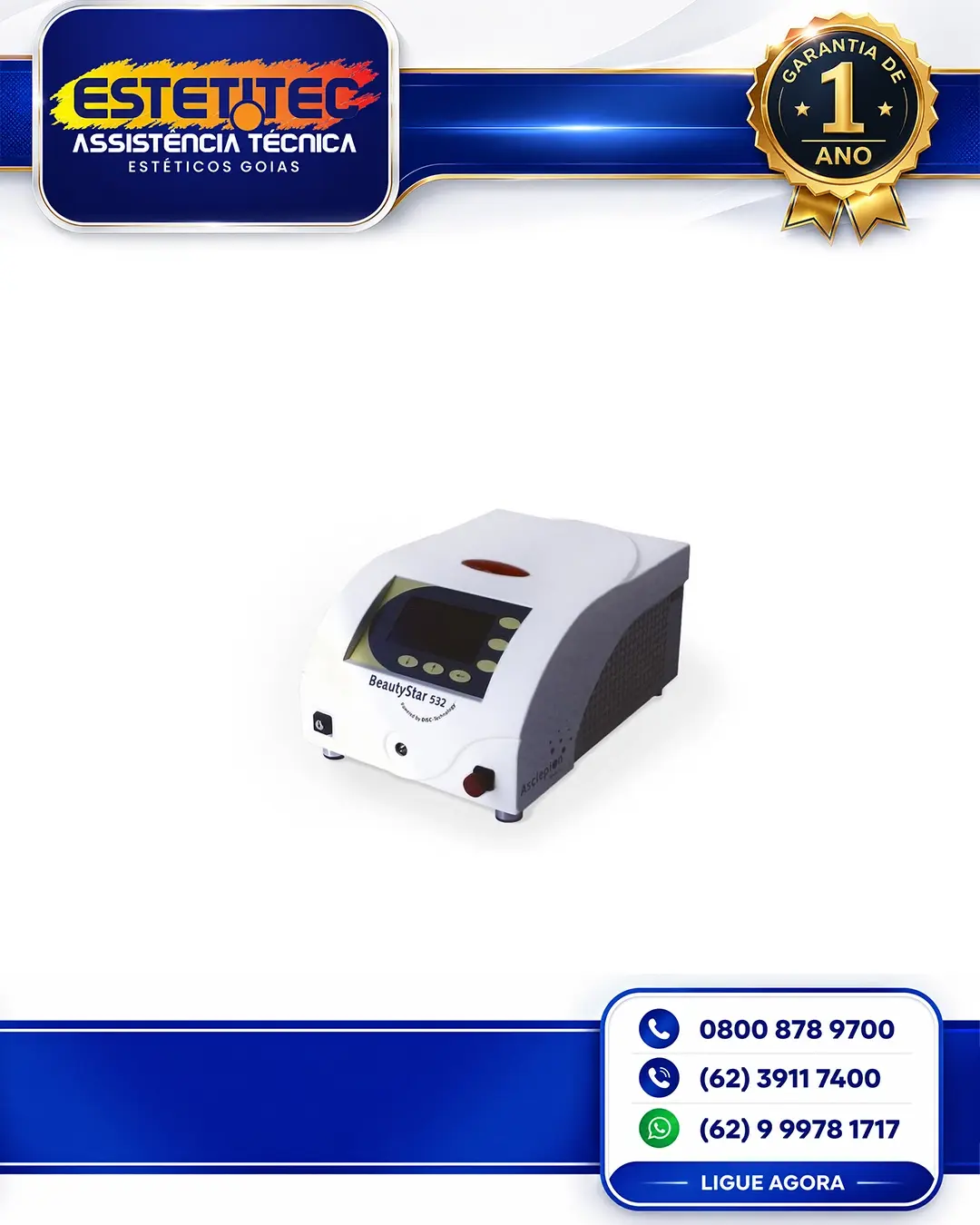 MANUTENÇÃO ASCLEPION RUBYSTAR BRASÍLIA