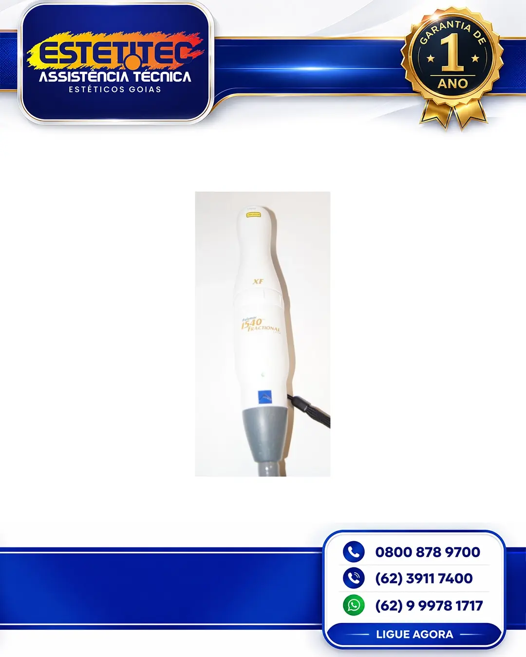 MANUTENÇÃO CYNOSURE PALOMAR ICON DISTRITO FEDERAL
