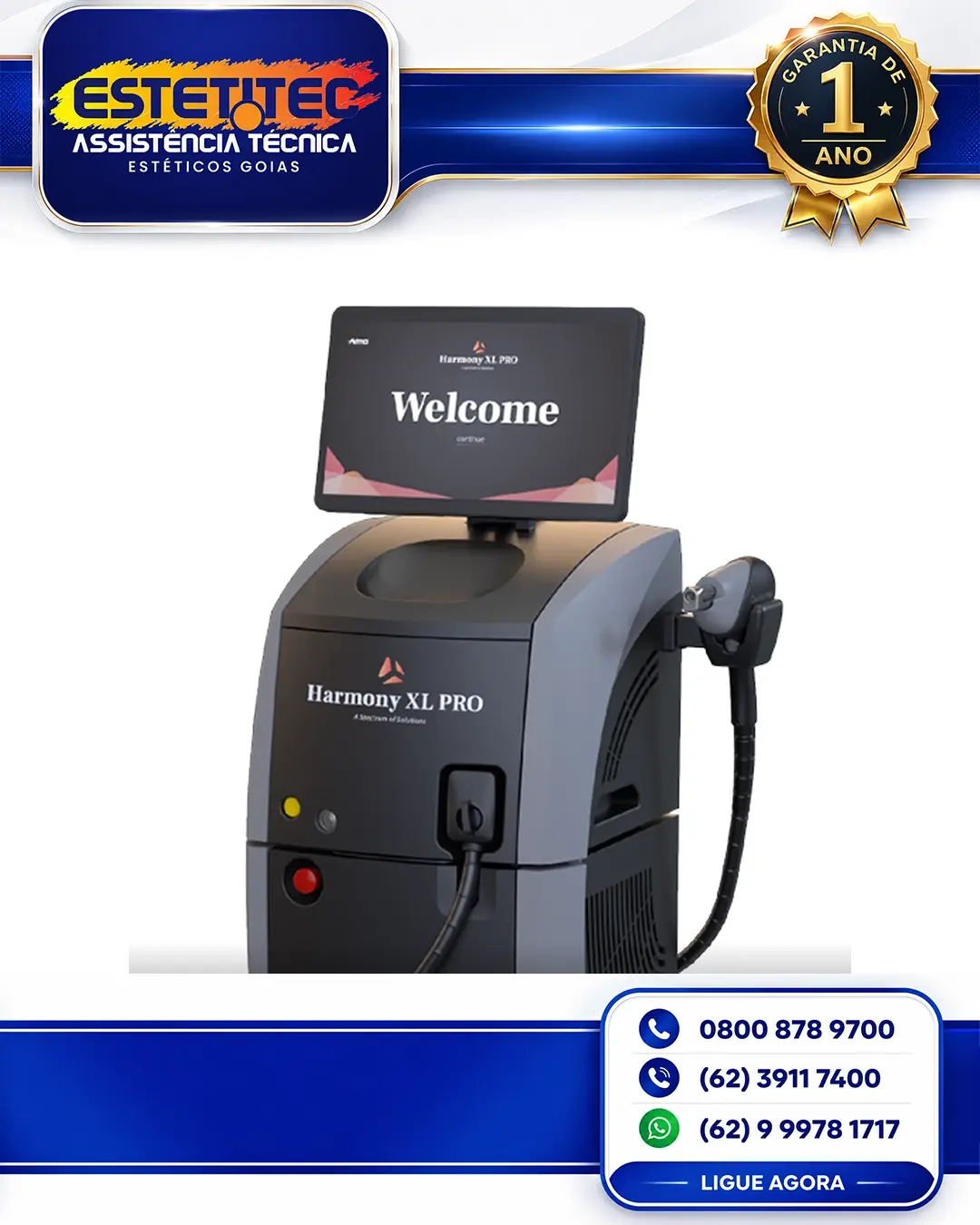 MANUTENÇÃO DE ALMA LASER HARMONY BIO BOOST BRASIL