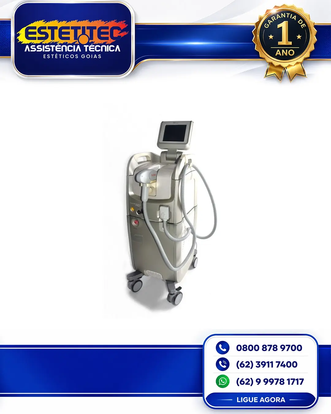 MANUTENÇÃO DE ALMA LASER HARMONY PIXEL FLORIANÓPOLIS