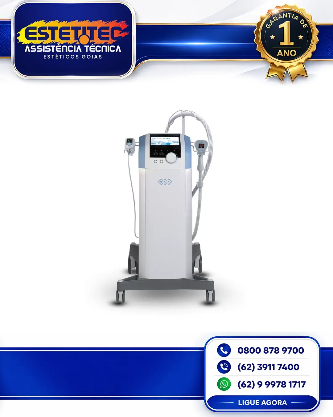 MANUTENÇÃO DE BTL EXILIS ULTRA GOIÂNIA
