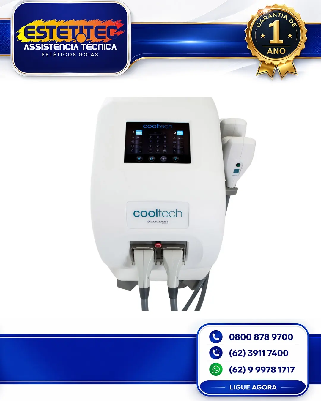 MANUTENÇÃO DE COCOON MEDICAL COOLTECH DEFINE BRASÍLIA