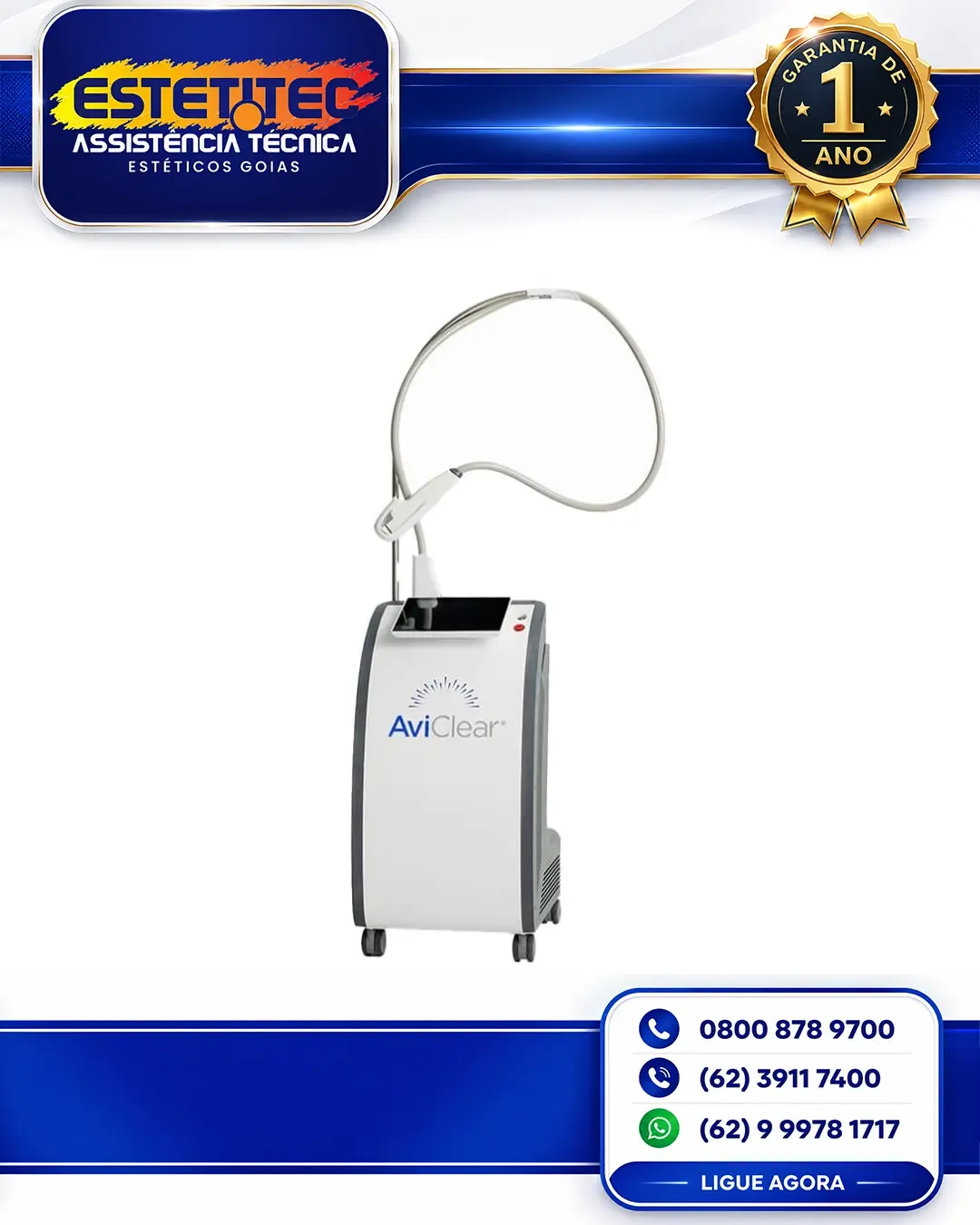 MANUTENÇÃO DE CUTERA AVICLEAR MATO GROSSO