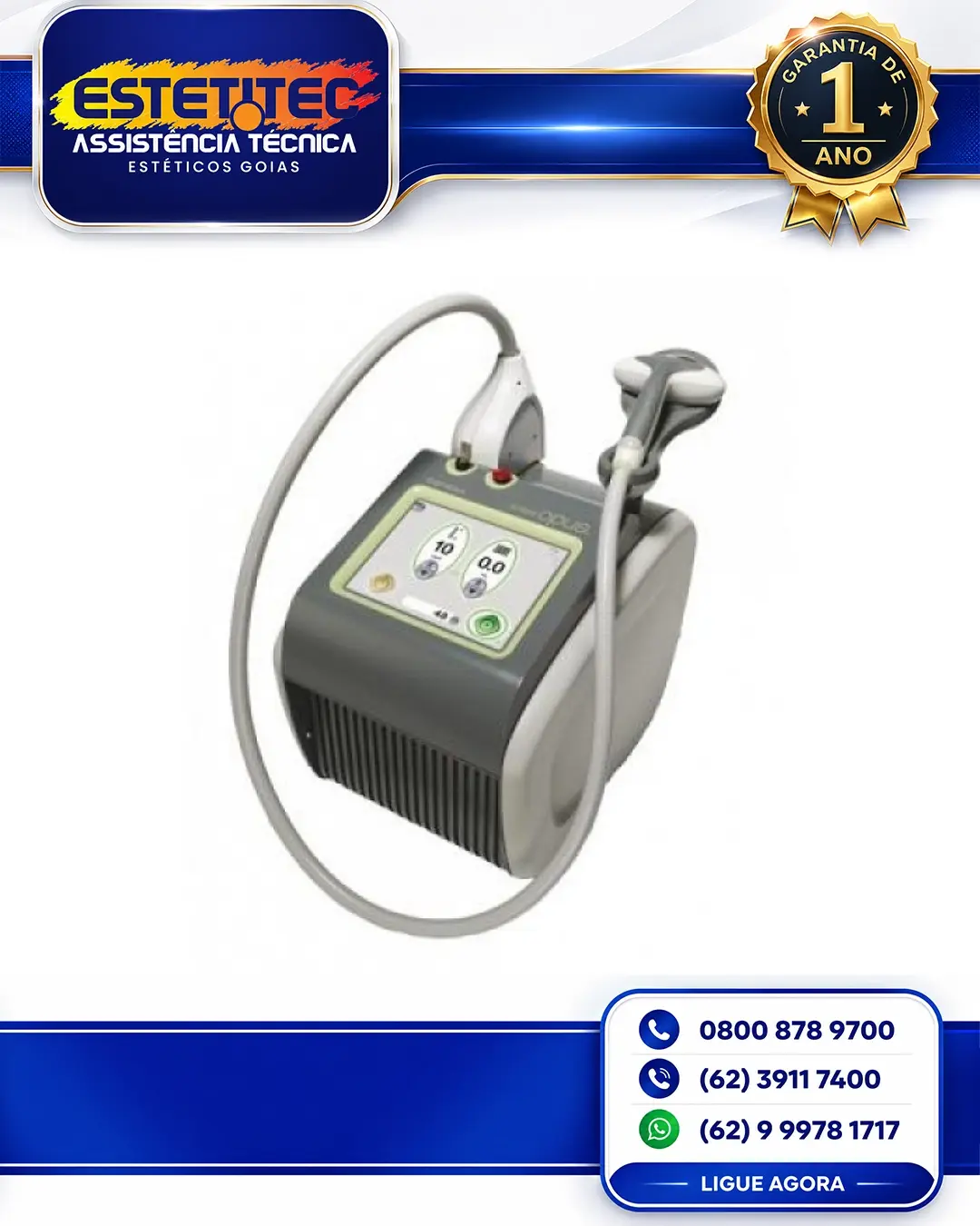 MANUTENÇÃO DE CUTERA SOLERA OPUS MATO GROSSO