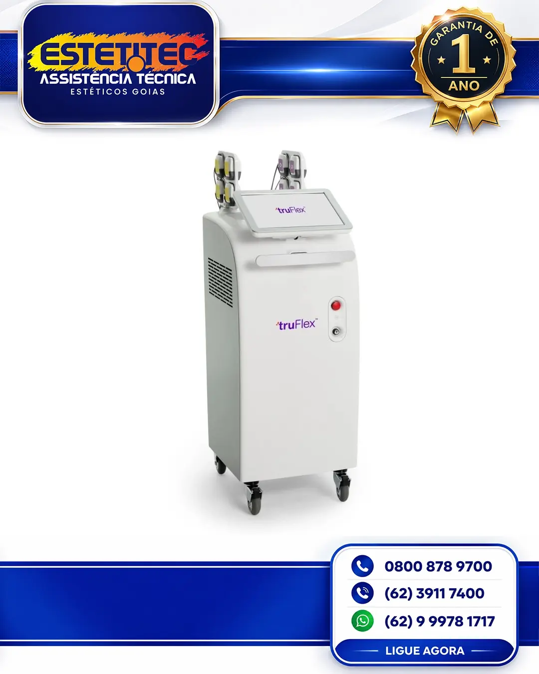 MANUTENÇÃO DE CUTERA TRUSCULPT FLEX RIO DE JANEIRO