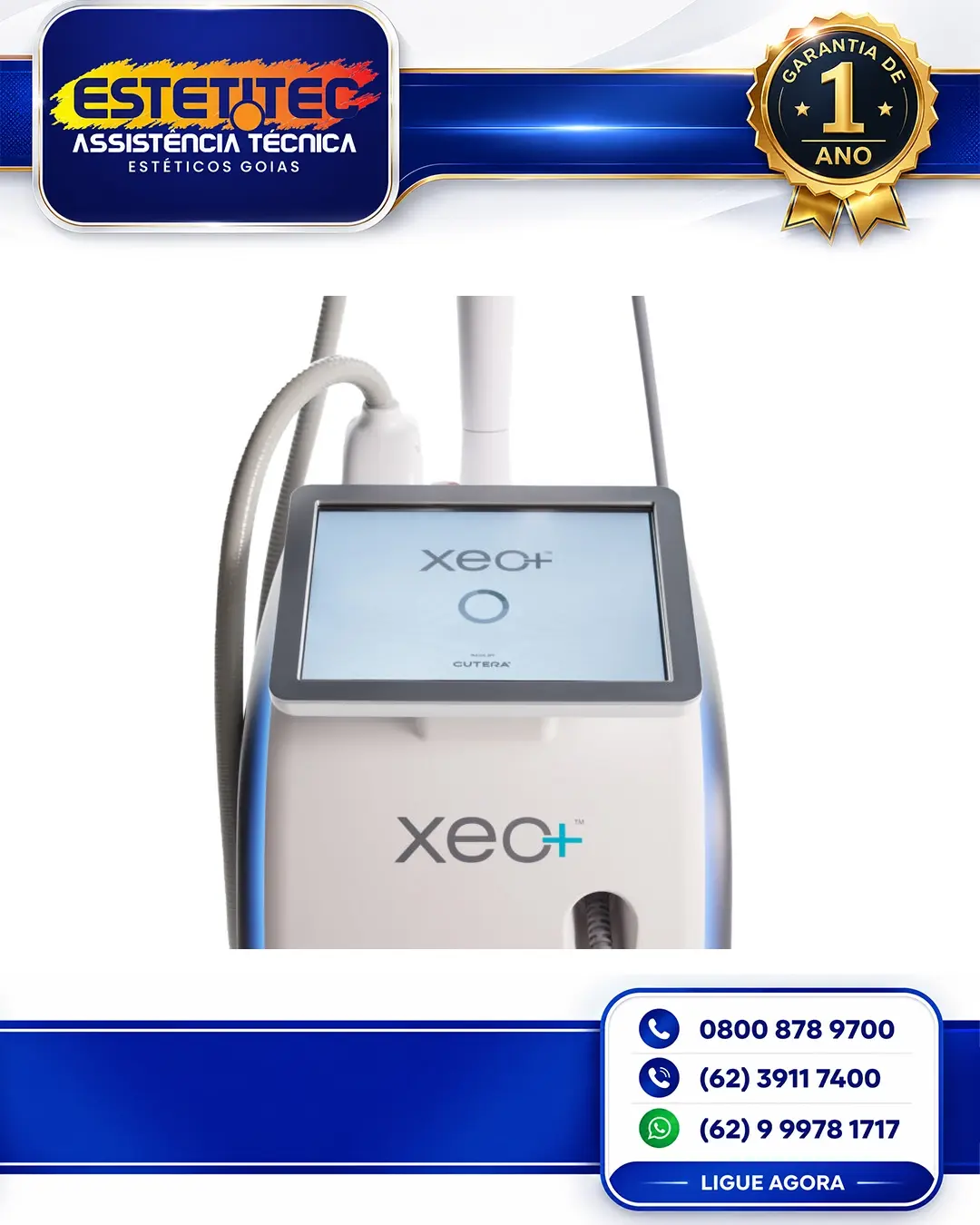 MANUTENÇÃO DE CUTERA XEO PLUS BRASÍLIA
