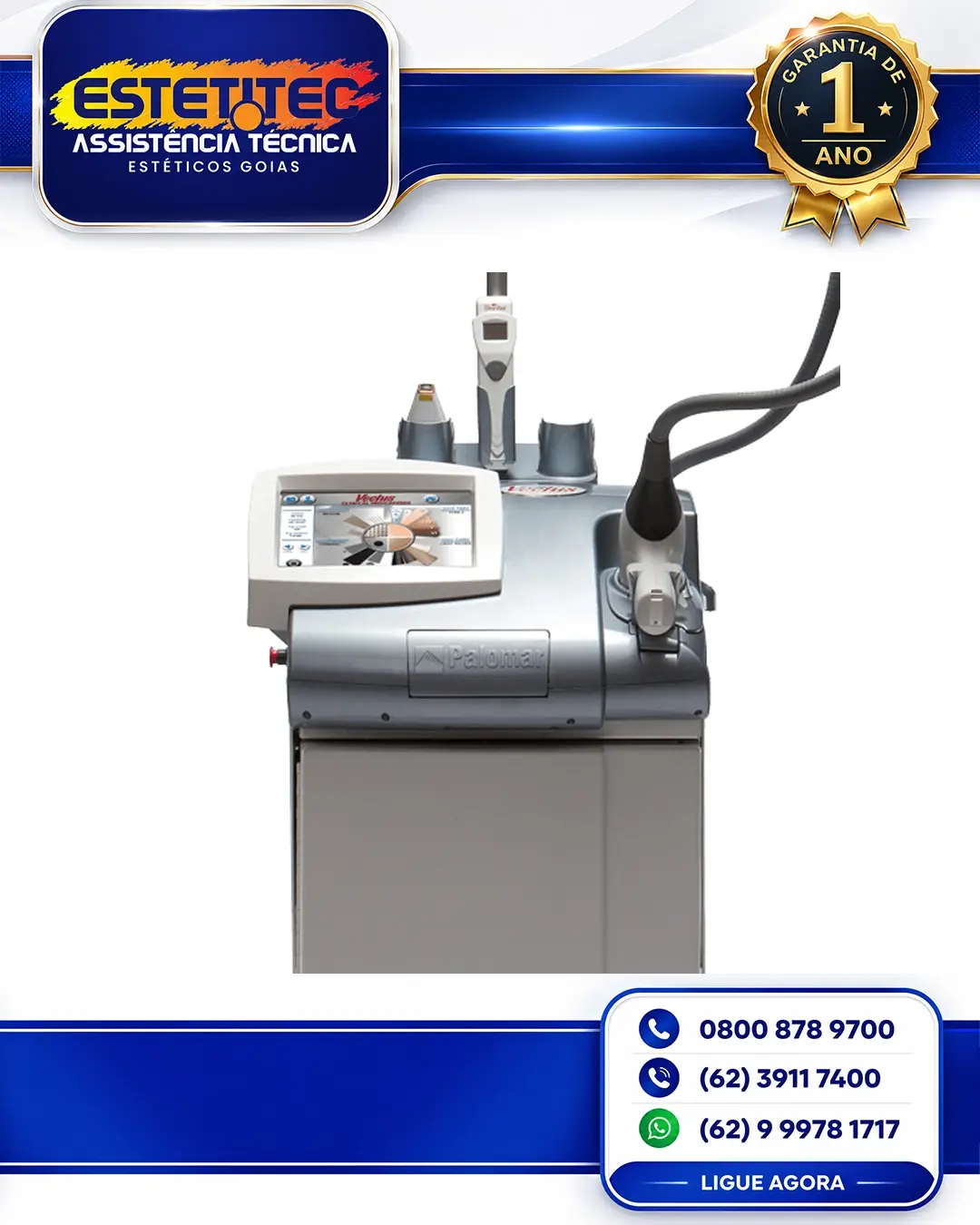 MANUTENÇÃO DE CYNOSURE VECTUS FLORIANÓPOLIS