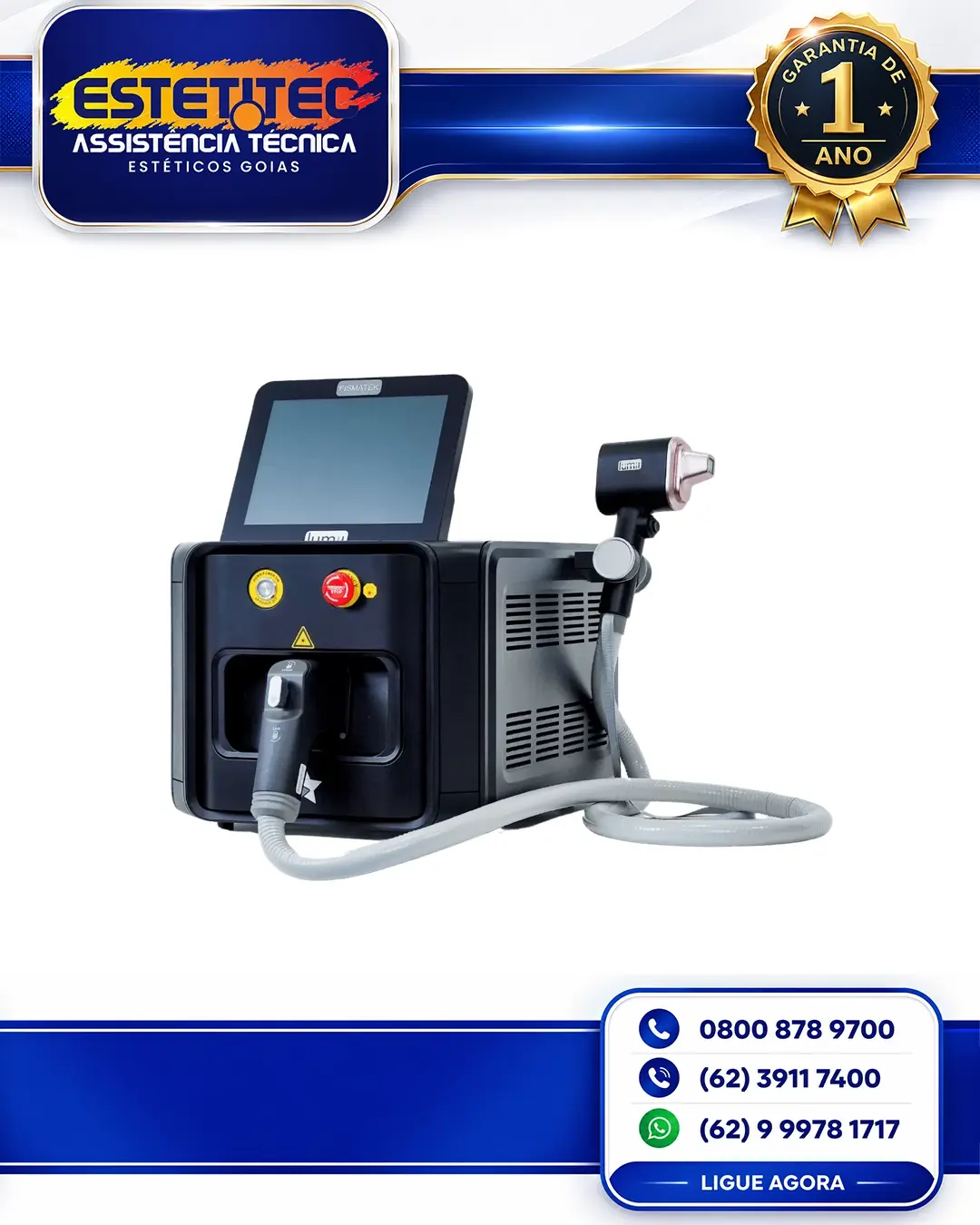 MANUTENÇÃO DE FISMATEK LUMII CURITIBA
