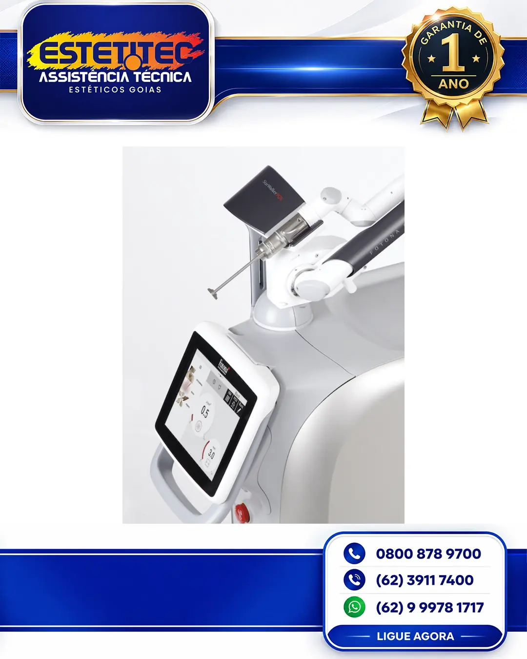 MANUTENÇÃO DE FOTONA STARWALKER PARANÁ