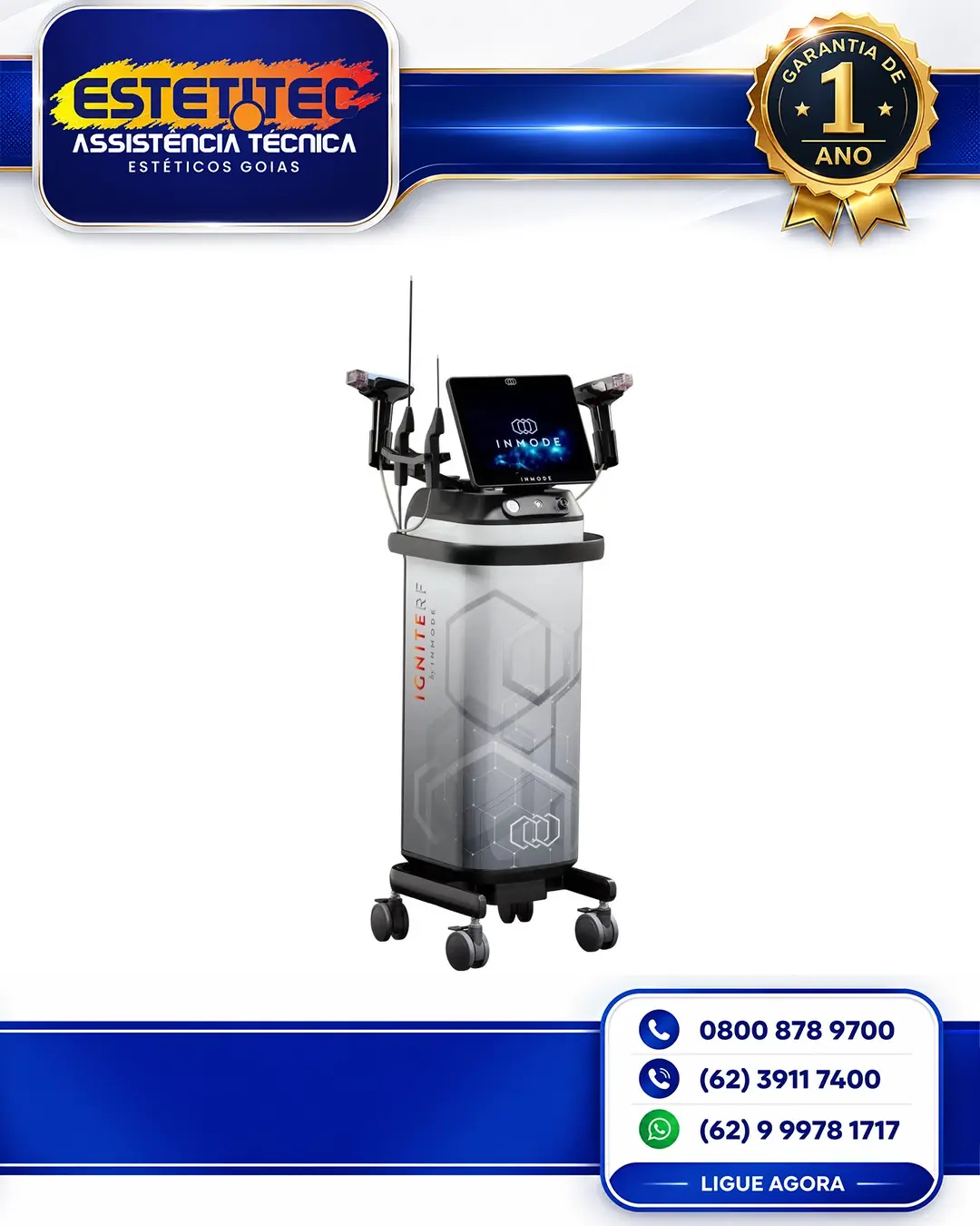 MANUTENÇÃO DE INMODE BODYTITE TURBO FLORIANÓPOLIS