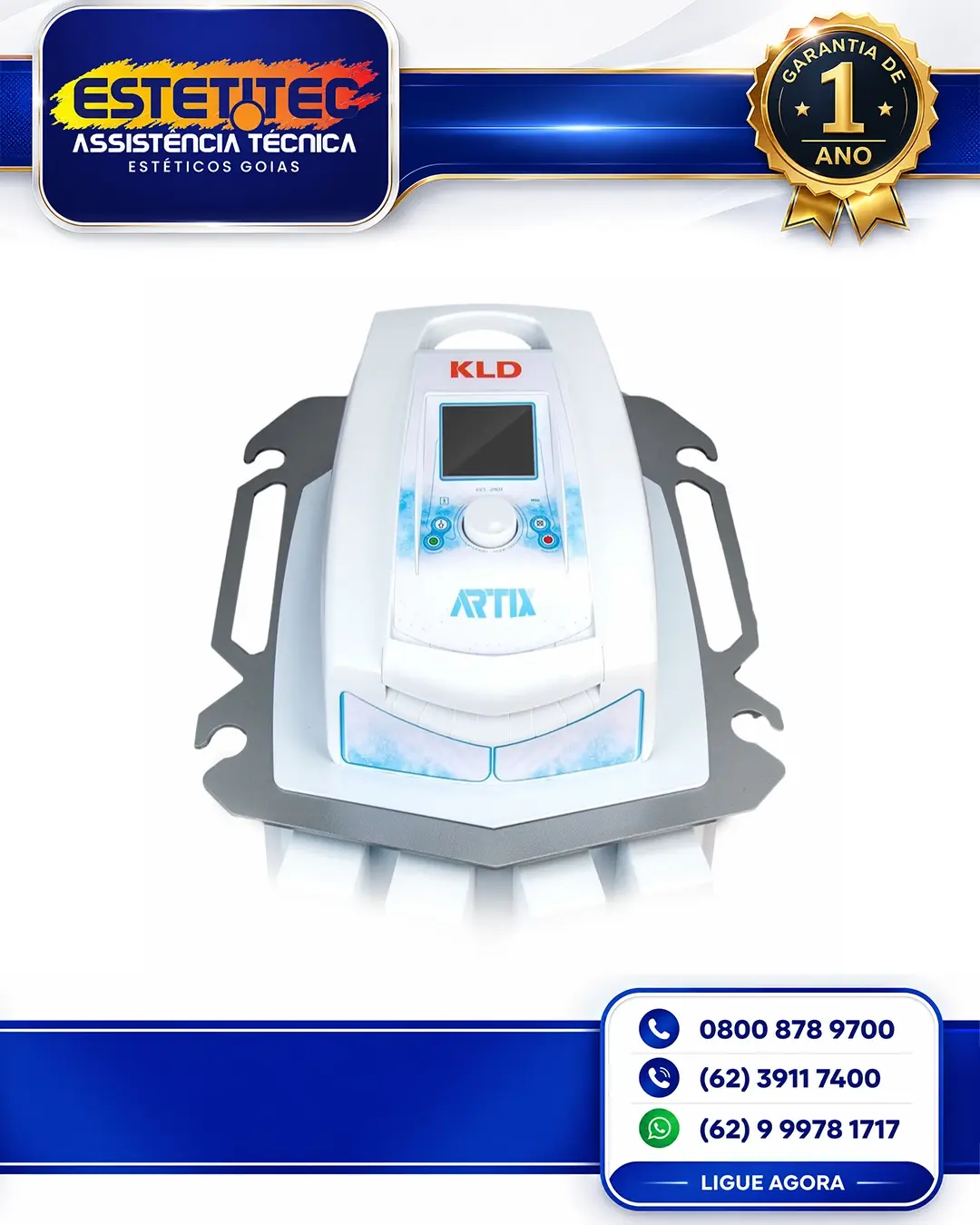 MANUTENÇÃO DE KLD ARTIX BRASÍLIA