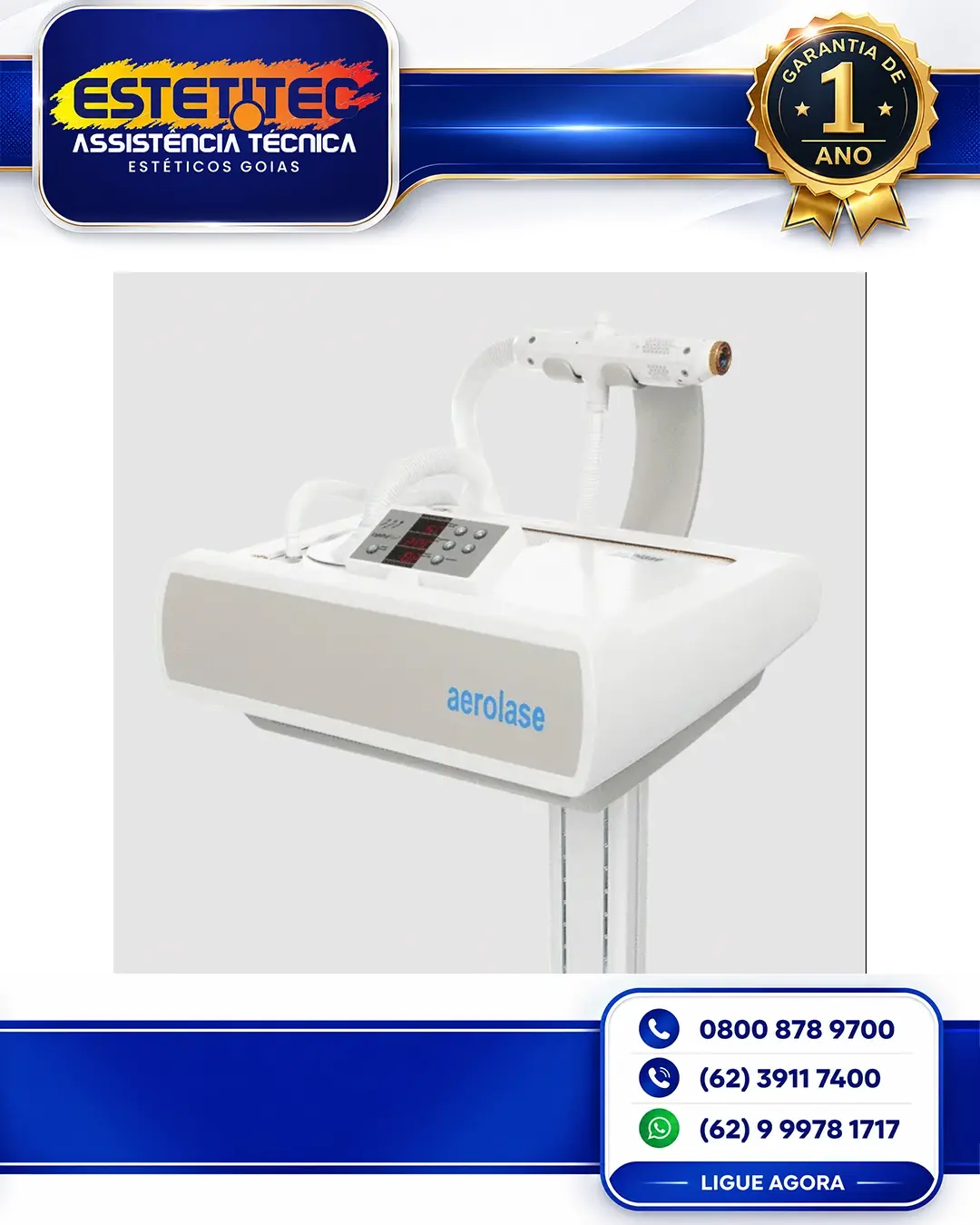 MANUTENÇÃO ESPECIALIZADA AEROLASE EXCI308 CUIABÁ